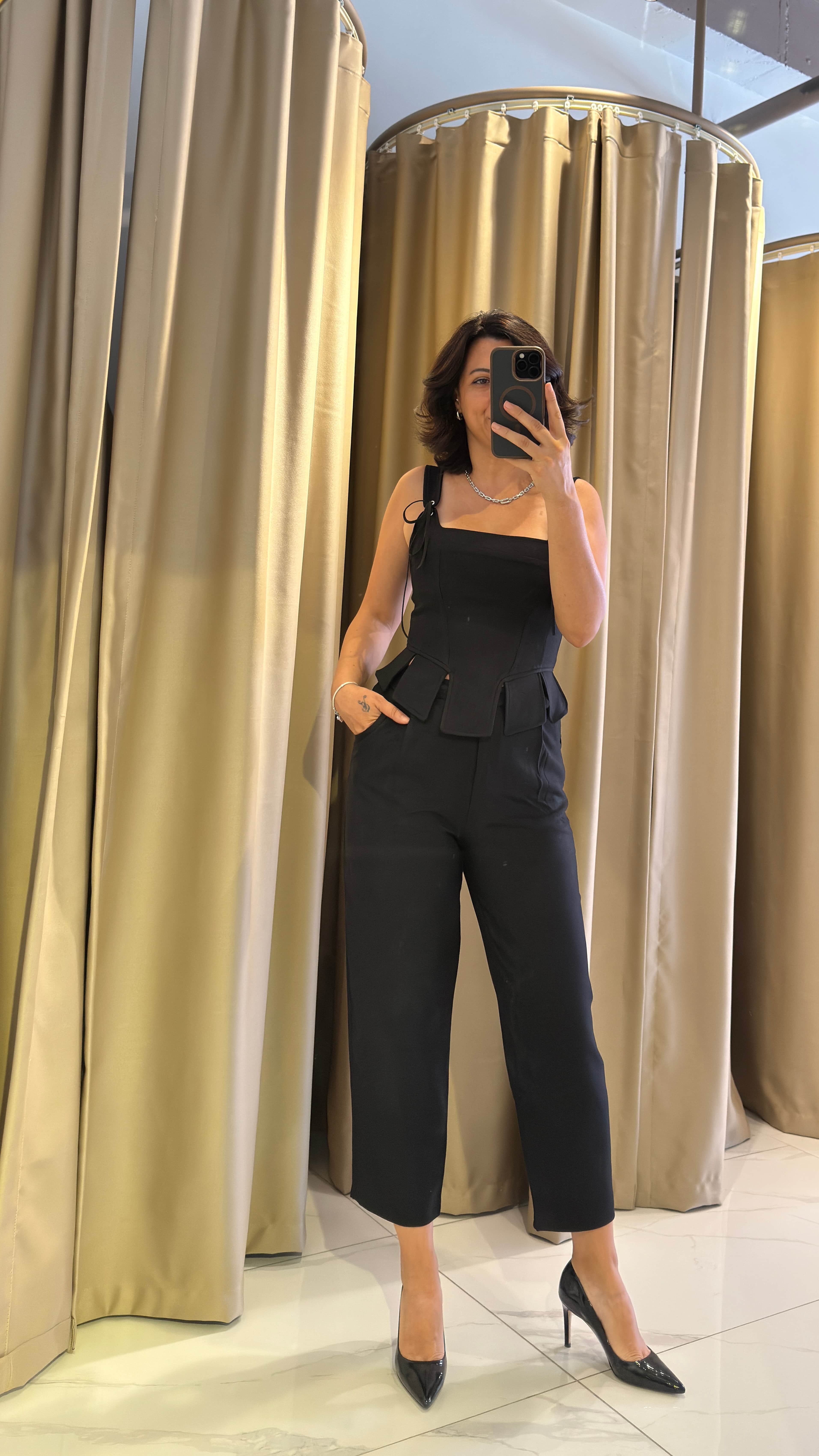 HAVUÇ MODEL KUMAŞ PANTOLON