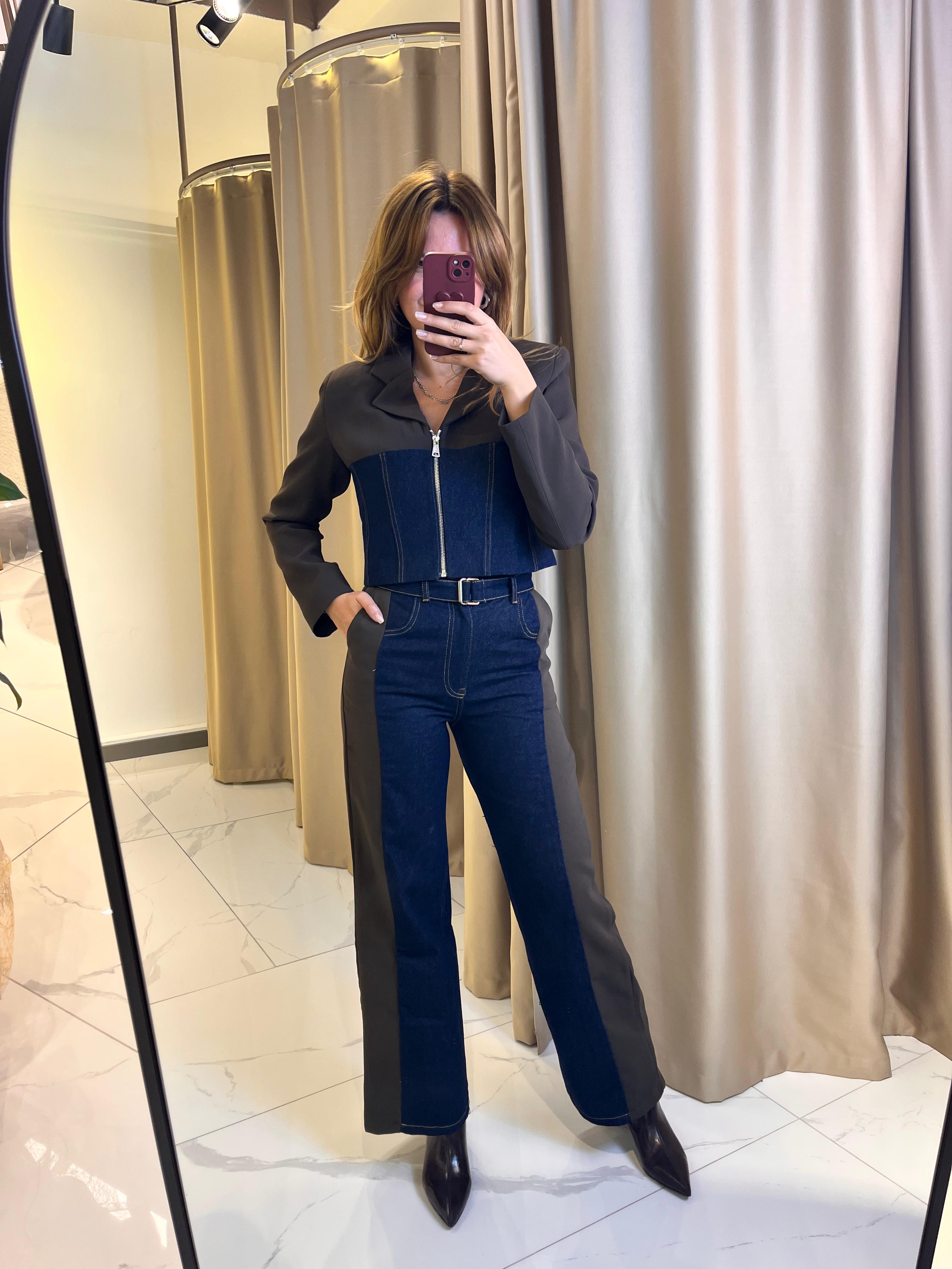 KOL GARNİLİ TASARIM KOT TAKIM