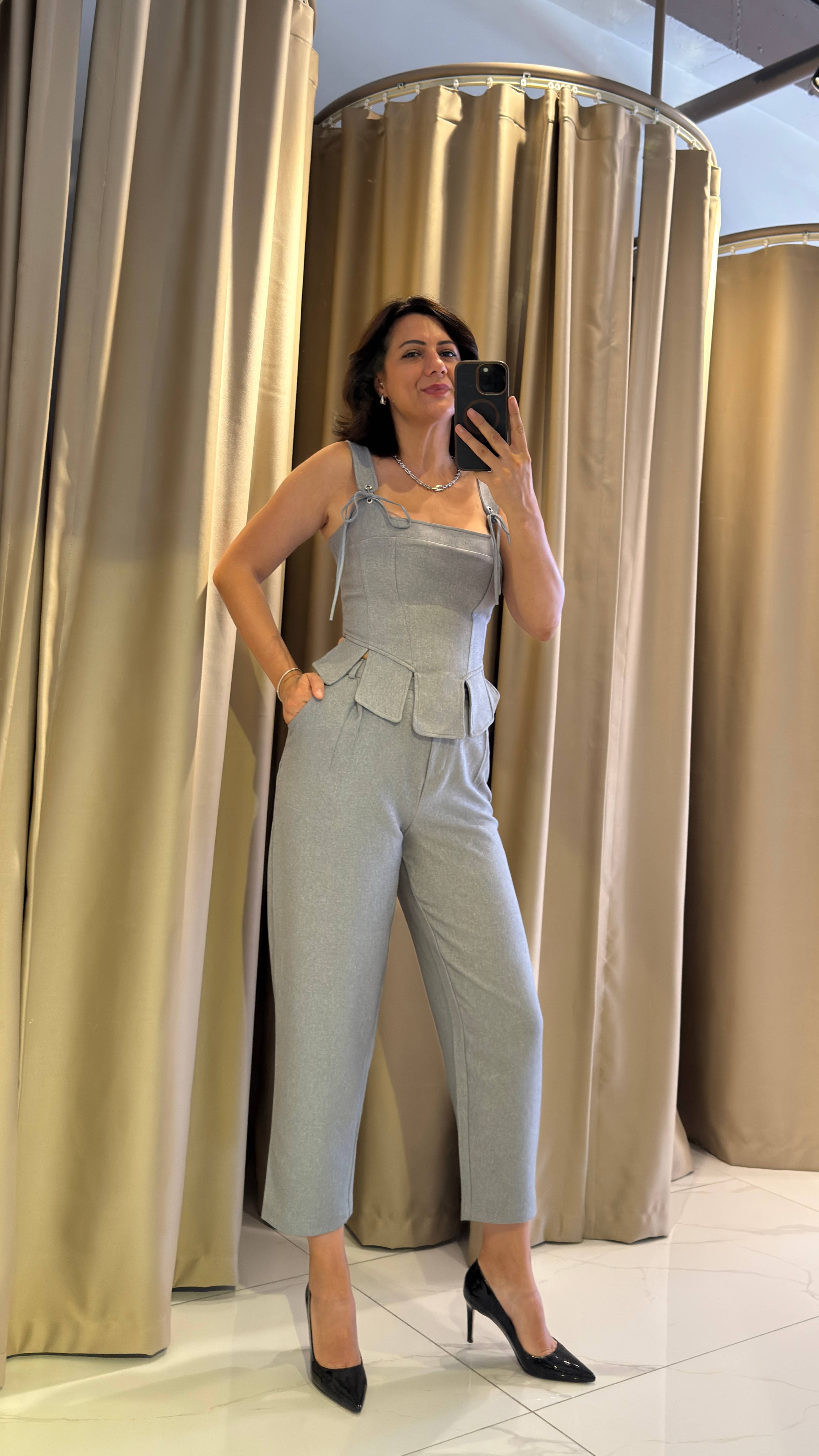 HAVUÇ MODEL KUMAŞ PANTOLON