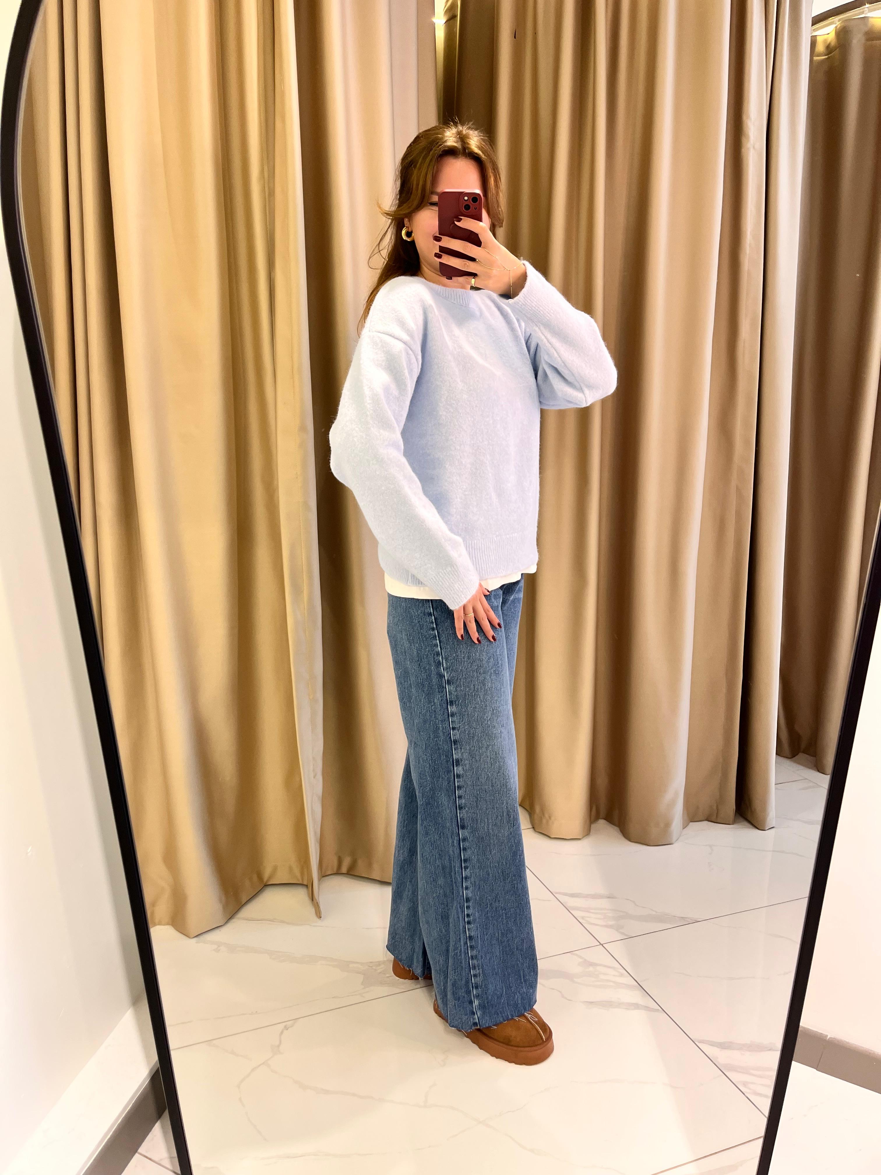 BİSİKLET YAKA YUMOŞ KAZAK