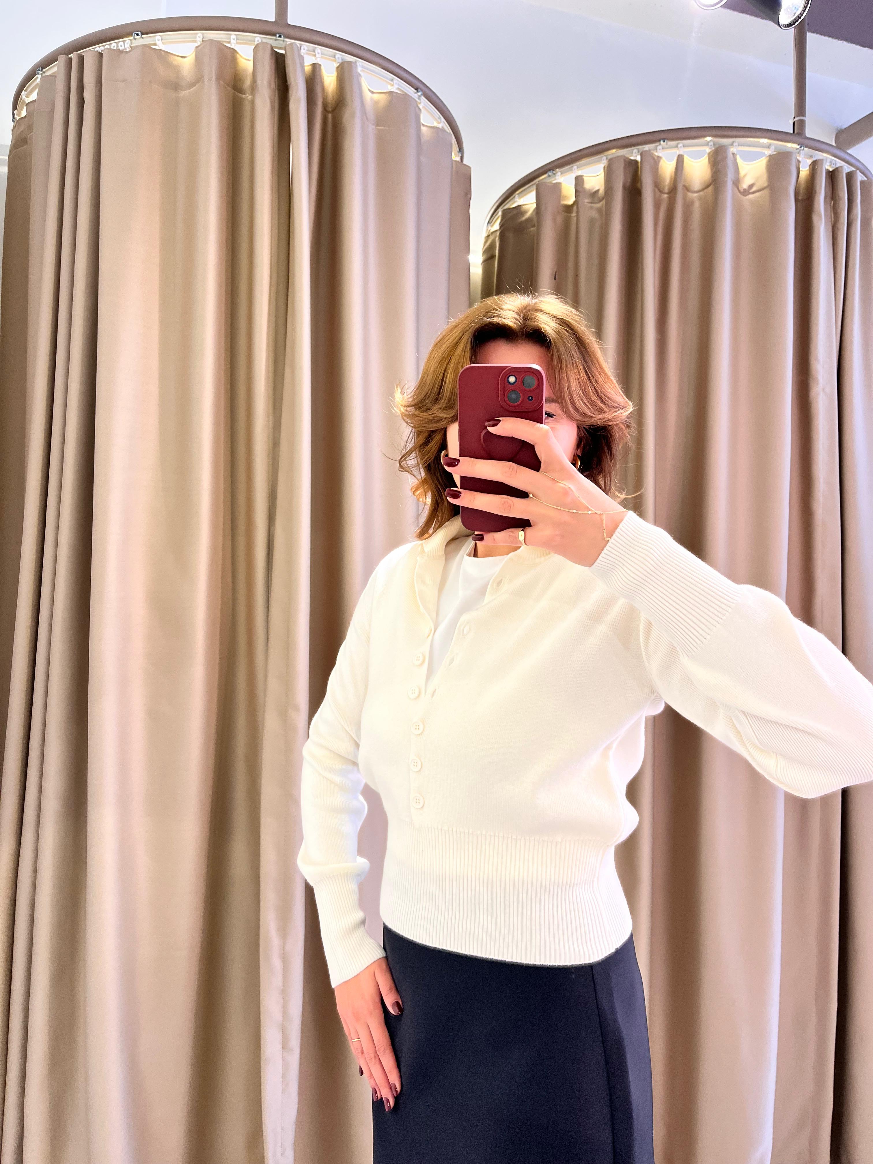 POLO YAKA YÜNLÜ TRİKO KAZAK