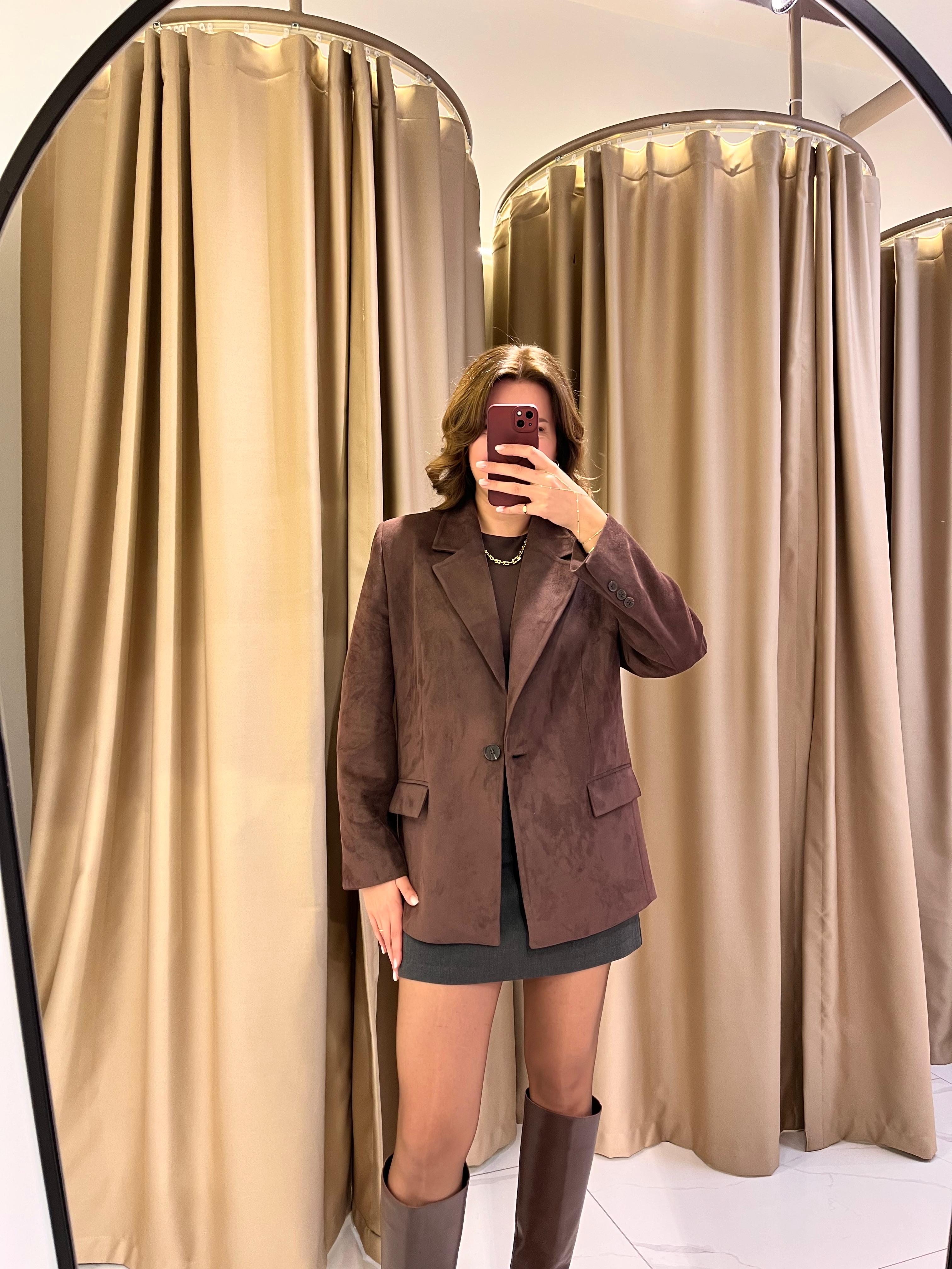 PREMİUM BLAZER SÜET CEKET