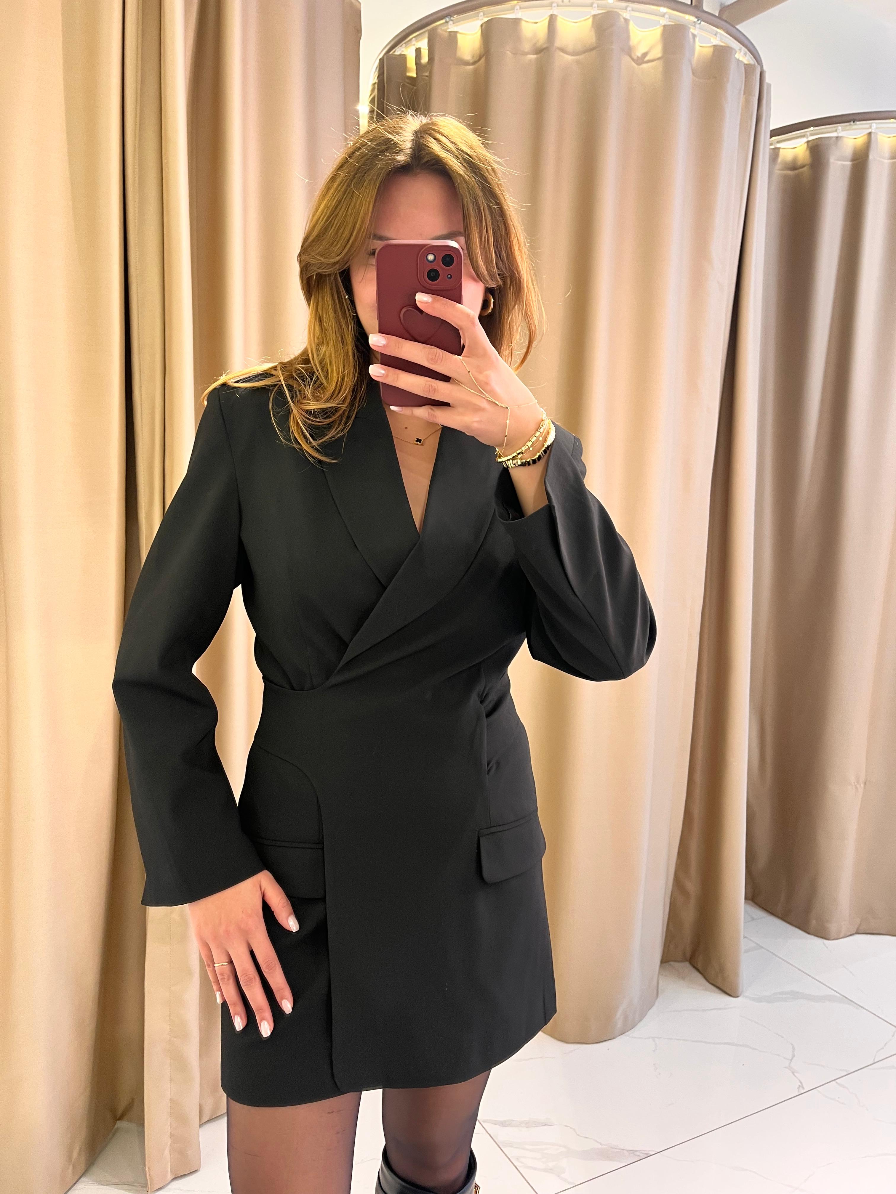 KRUVAZE TASARIM CEKET ELBİSE