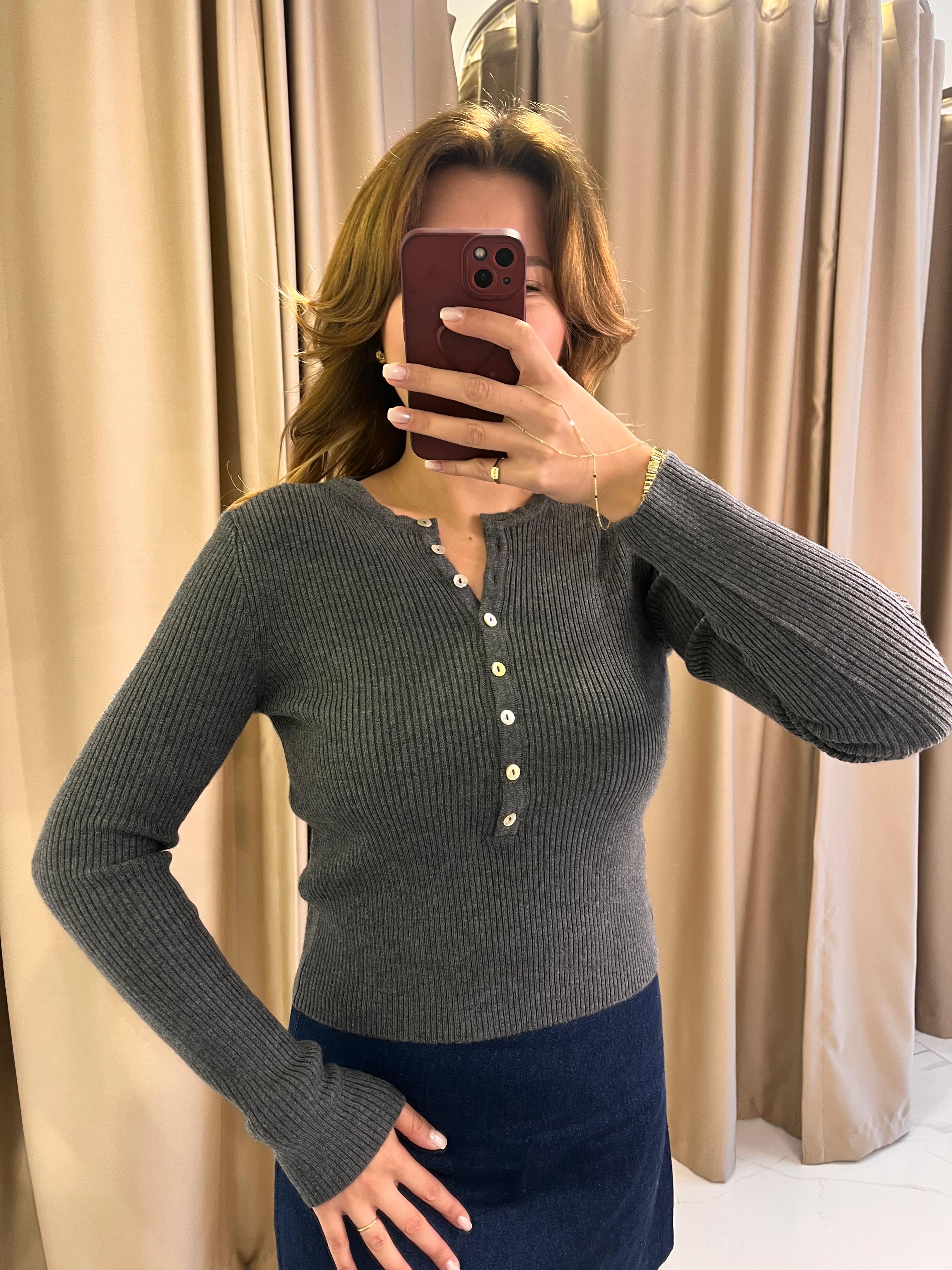 BİSİKLET YAKA YÜNLÜ TRİKO KAZAK