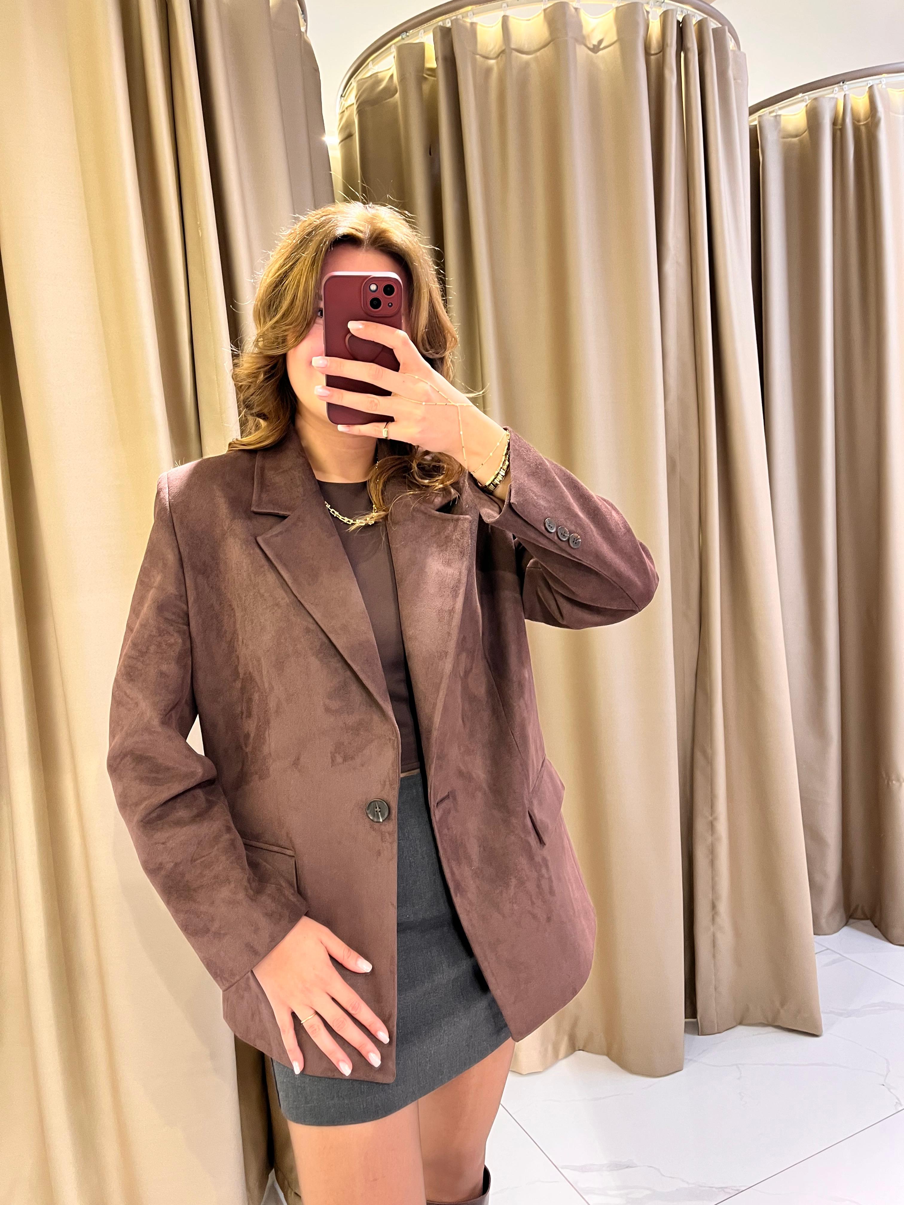 PREMİUM BLAZER SÜET CEKET