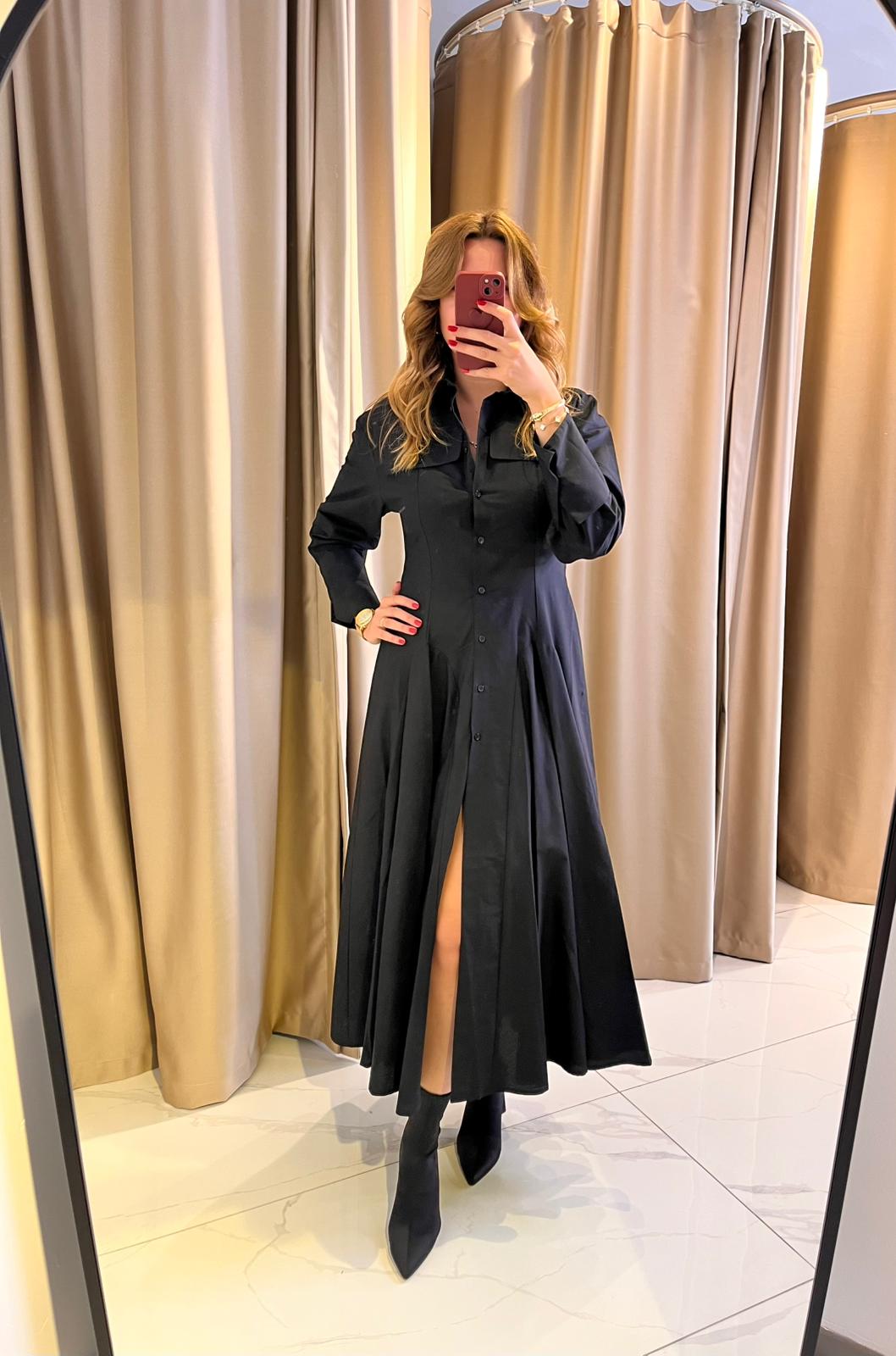 PREMİUM GODELİ GÖMLEK ELBİSE