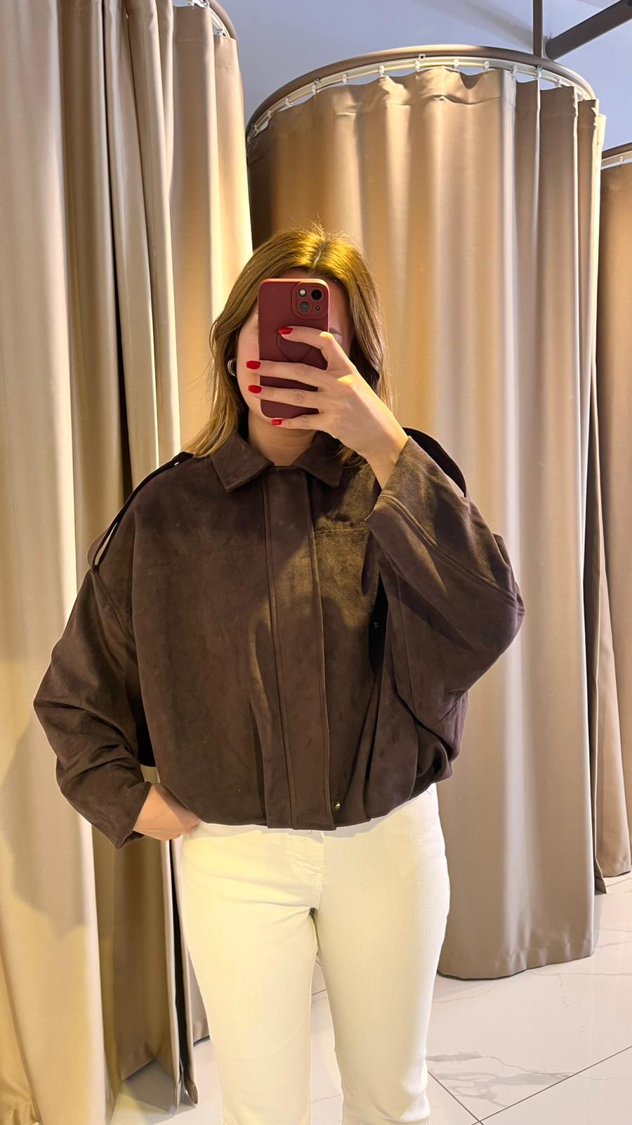ZR PİLELİ SÜET BOMBER CEKET