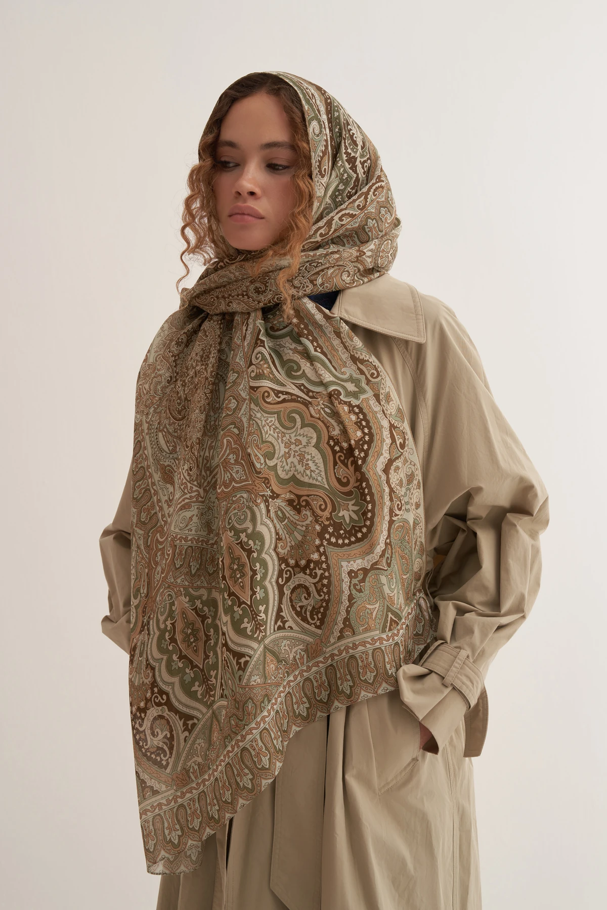 MORENOSİLK GREEN ŞÖLEN ŞAL