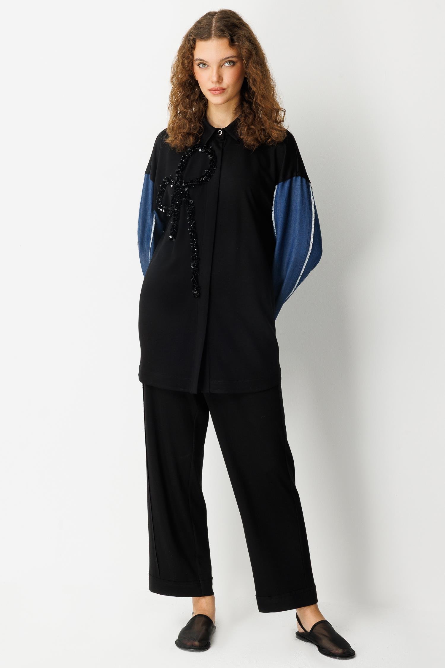 GHİSA TAKIM 25YGSTKM4943 - Siyah