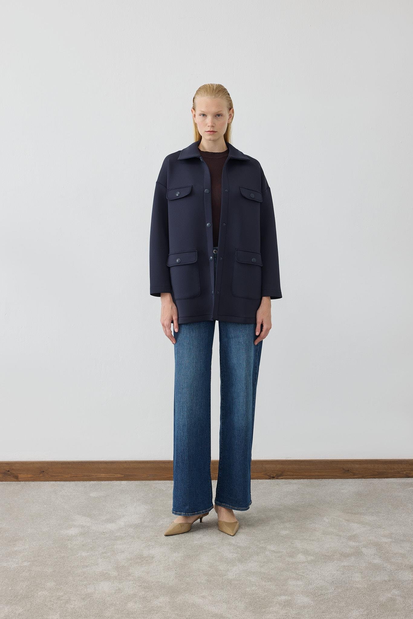 TERZİ DÜKKANI RAVEL 4 CEPLİ PUF KAP TD24K13033007