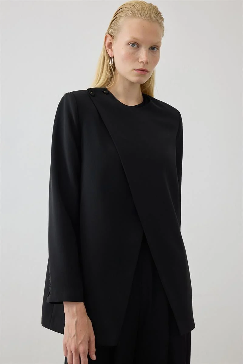 MİORİ REVİA CEKET PANTOLON KREP TAKIM MIO26K0500002