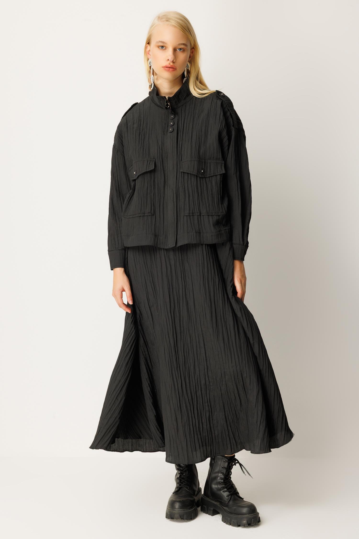 GHİSA ELBİSE CEKET TAKIM 26KGSTKM3196