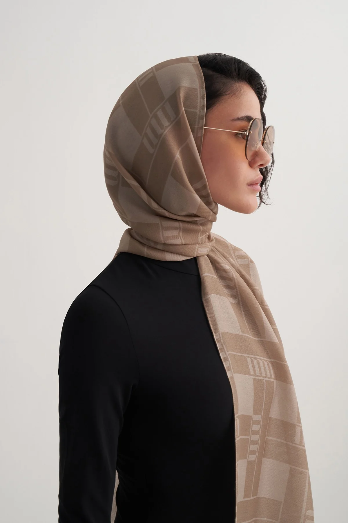 MORENOSİLK BEİGE M FORM ŞAL