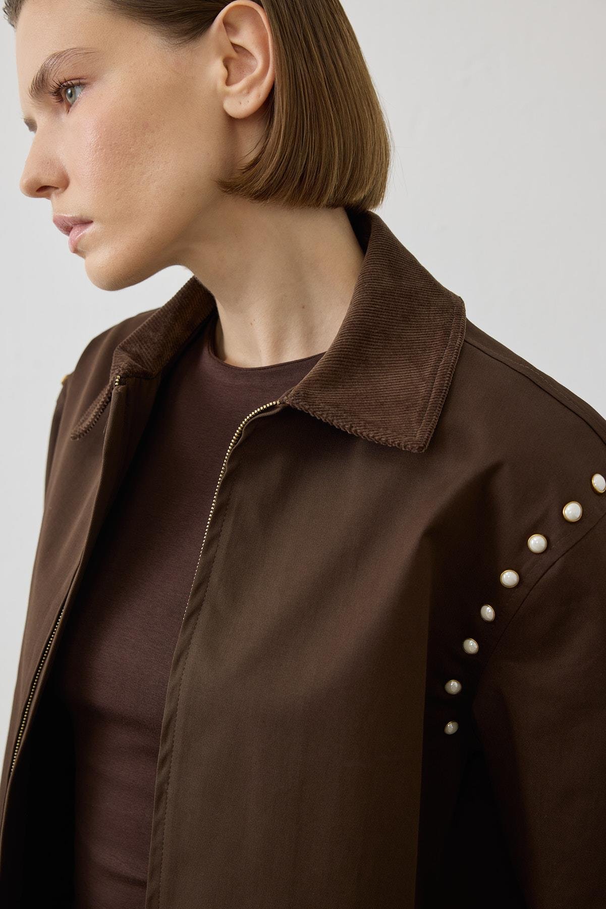 TERZİ DÜKKANI SPARK İNCİ DETAYLI PANTOLONLU TAKIM TD26K05000015