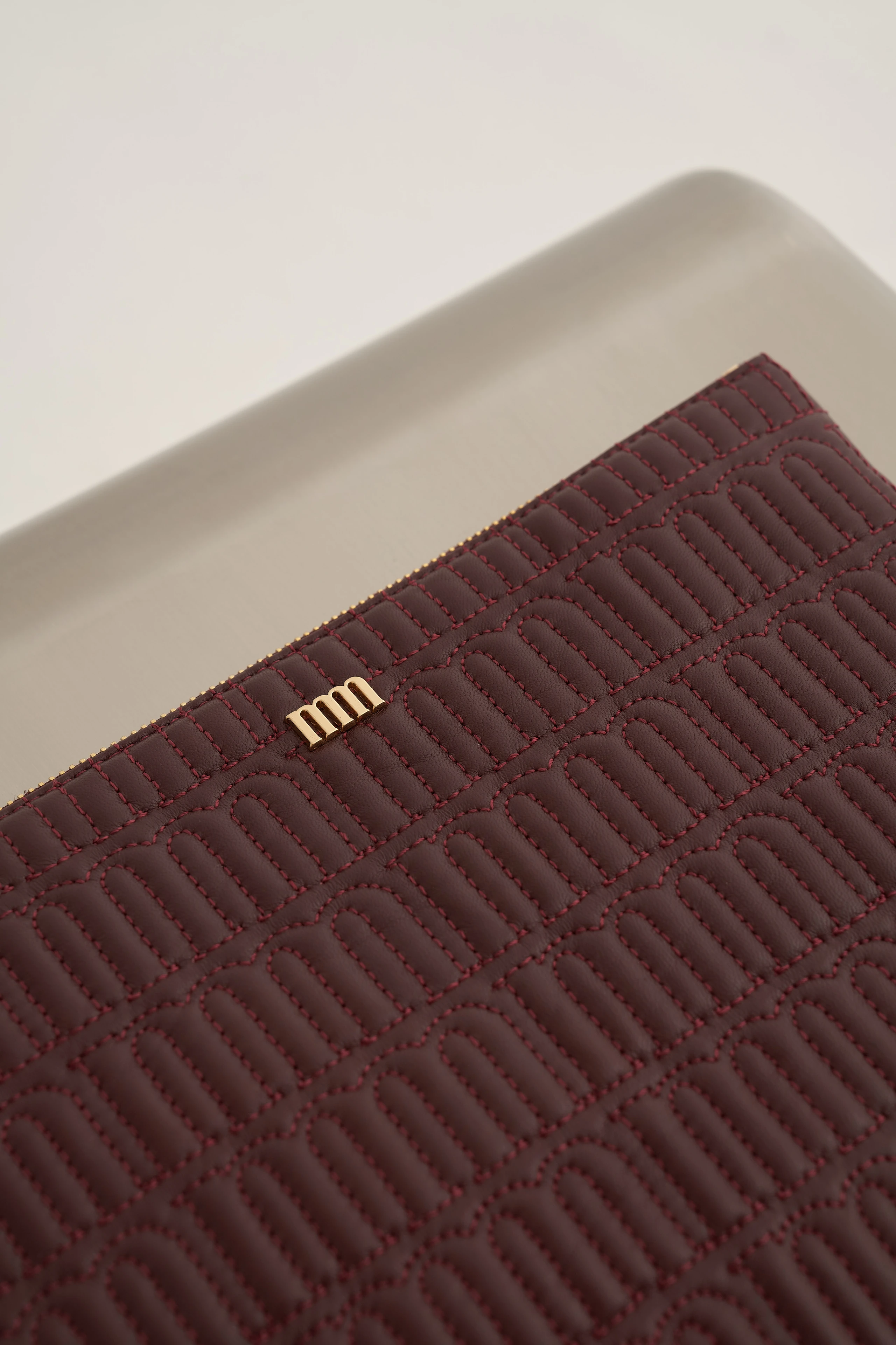 MORENO BORDEAUX CLUTCH ÇANTA