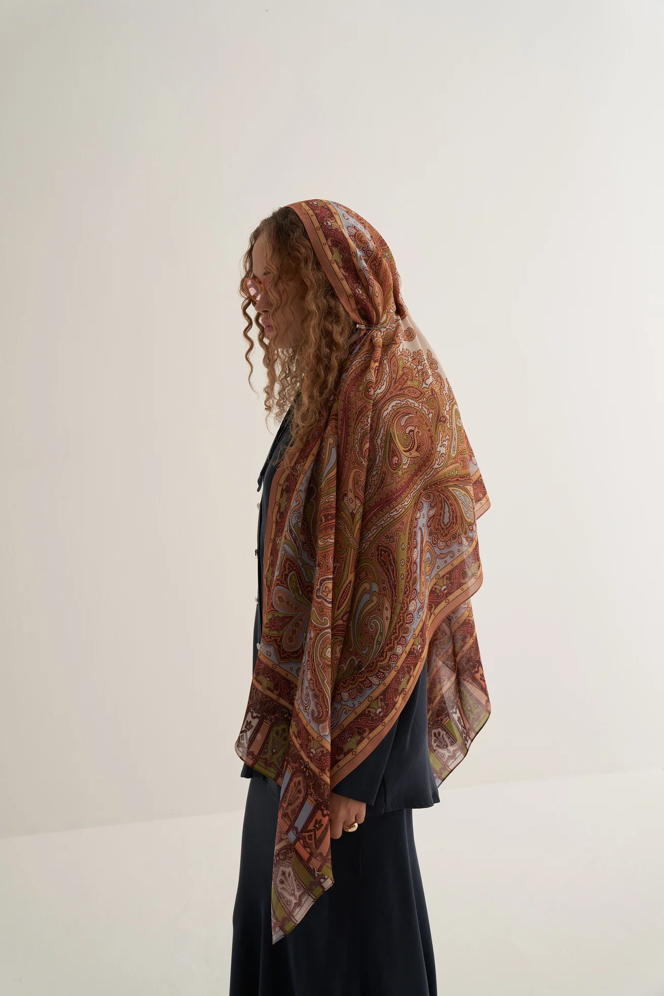 MORENOSİLK BRONZE LİORA ŞAL