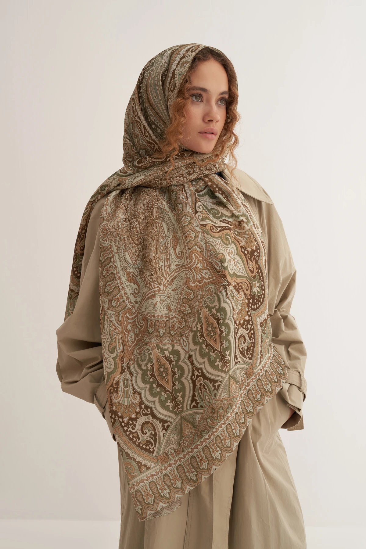 MORENOSİLK GREEN ŞÖLEN ŞAL