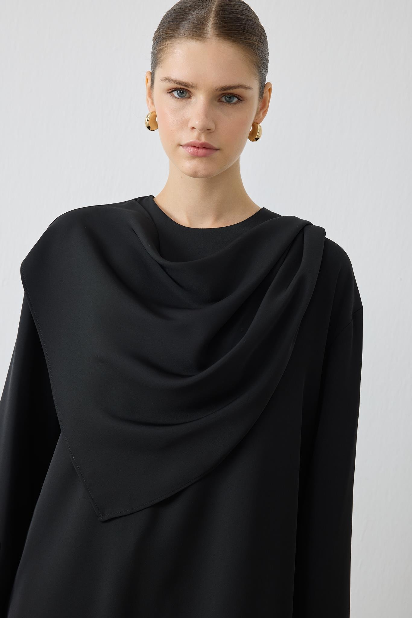 TERZİ DÜKKANI FERAL ŞAL DETAYLI PANTOLONLU TAKIM TD26K05000011