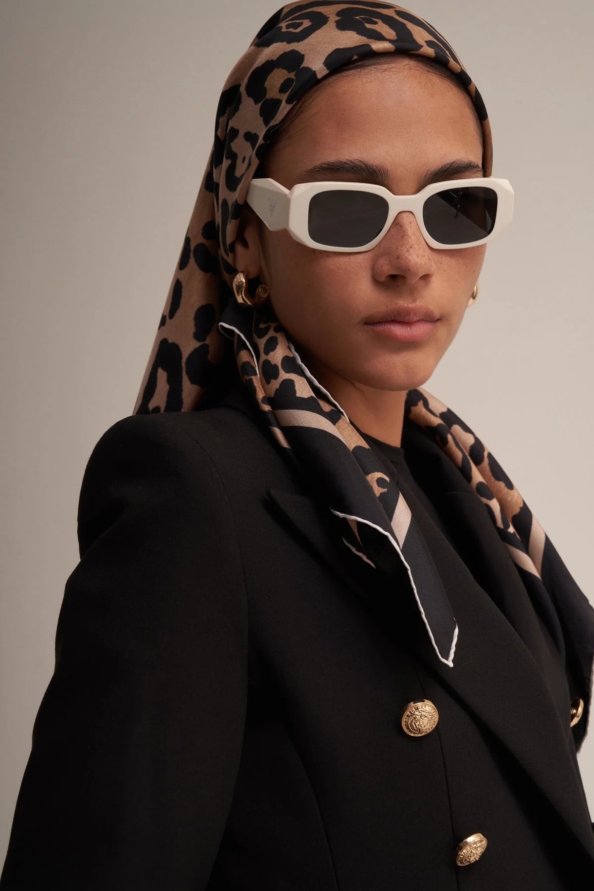 MORENOSİLK LEOPARD SCARF EŞARP