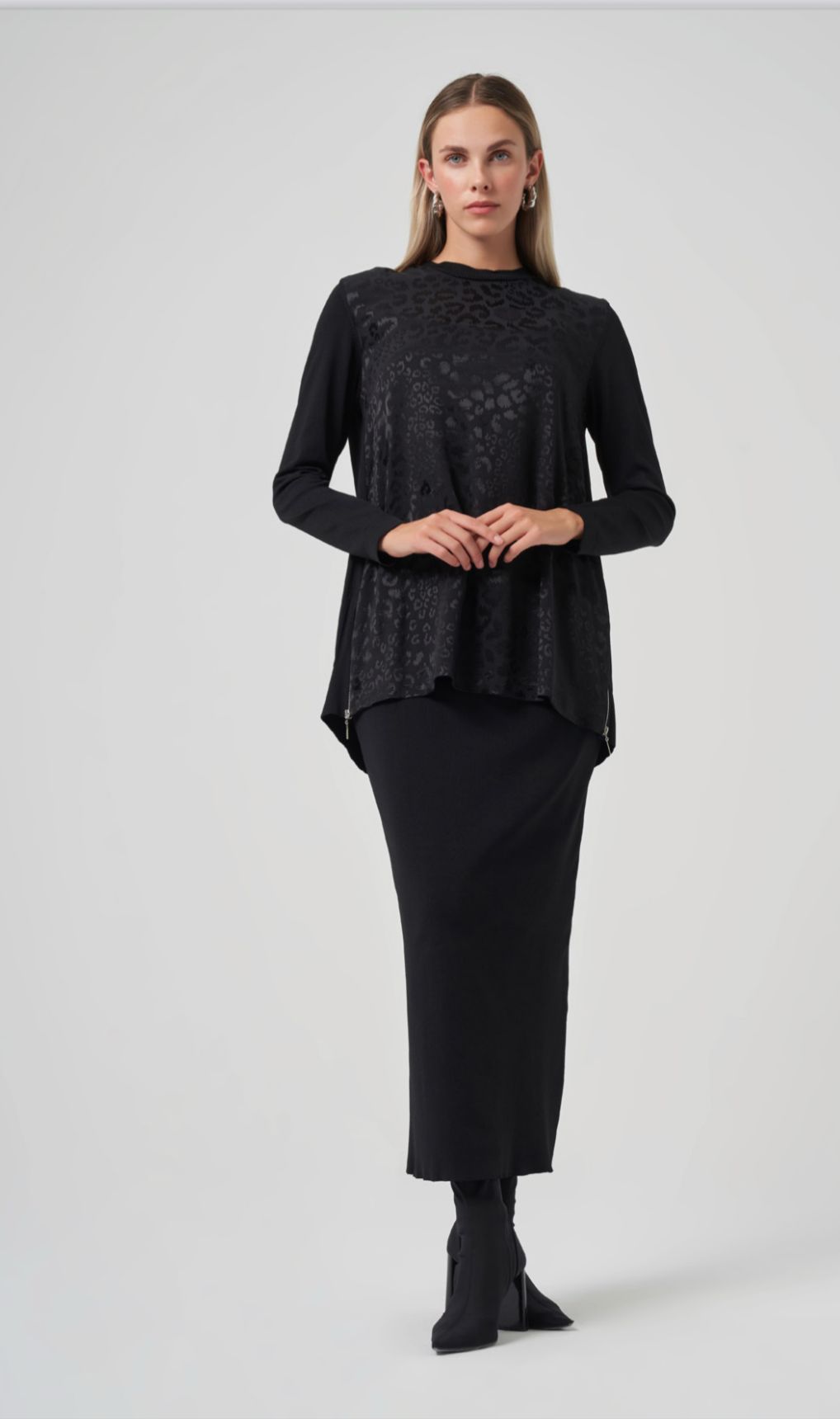 NUSS TUNİK 26K3002 - Siyah