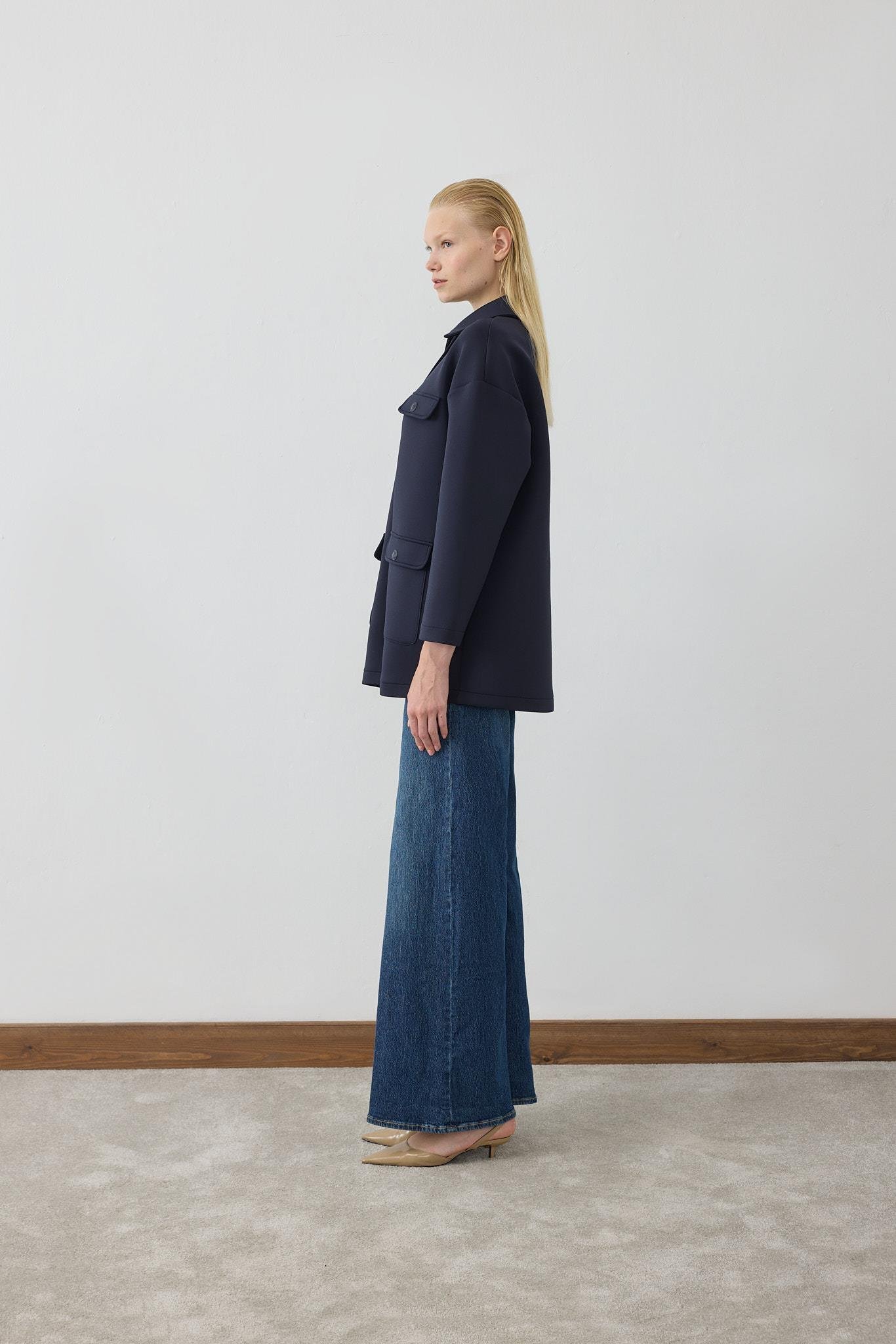 TERZİ DÜKKANI RAVEL 4 CEPLİ PUF KAP TD24K13033007