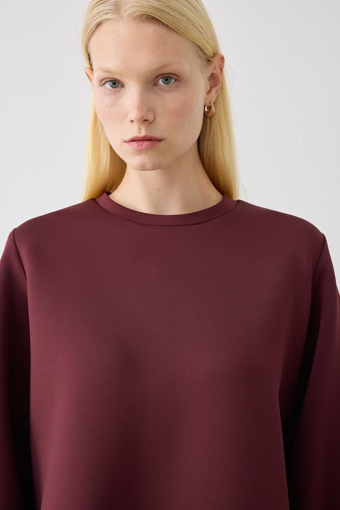 TERZİ DÜKKANI CAROL SCUBA PUF TUNİK TD24K01033003