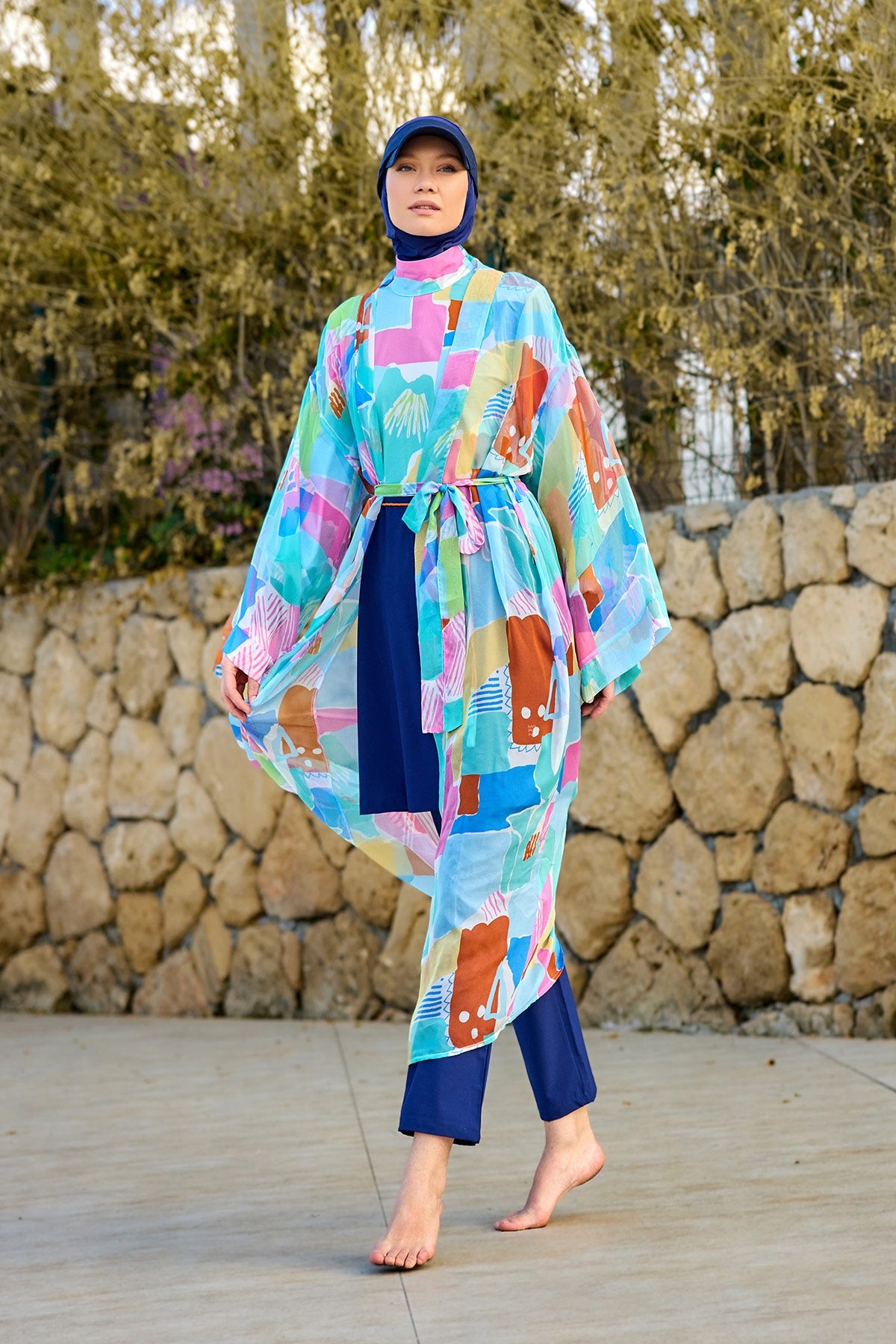 MARİNA PAREO KAFTAN