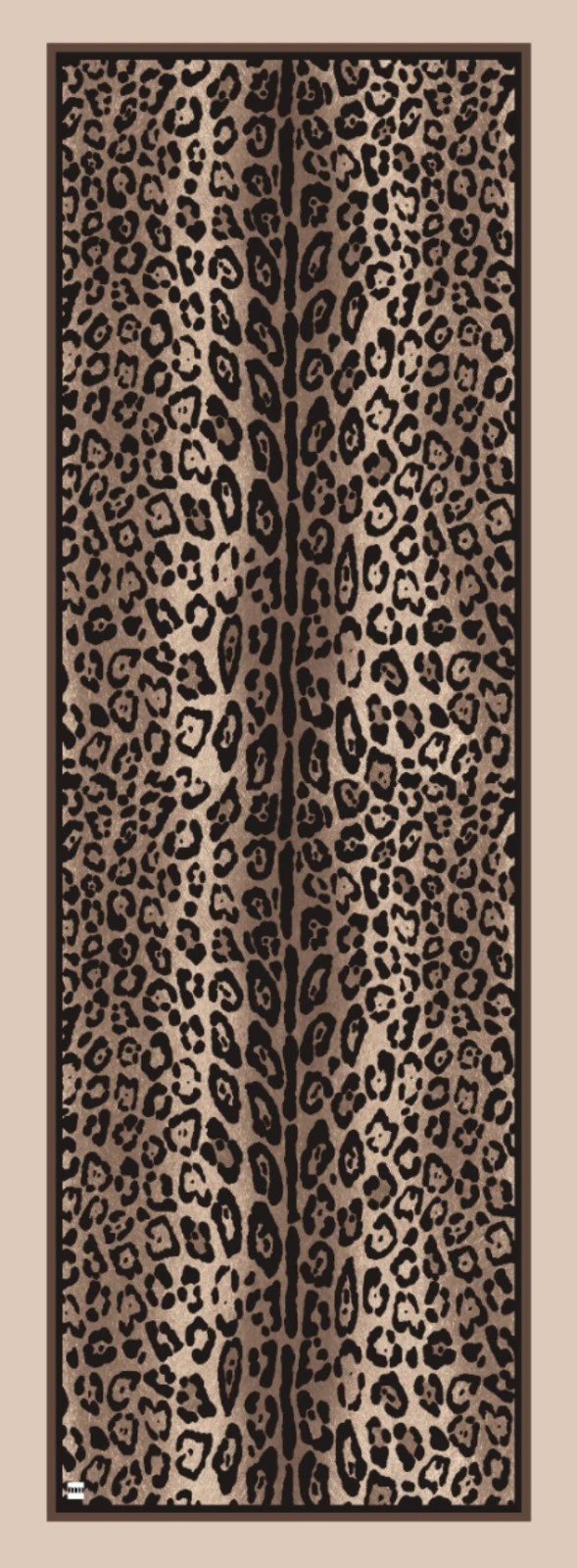 BEİGE LEOPARD ŞAL