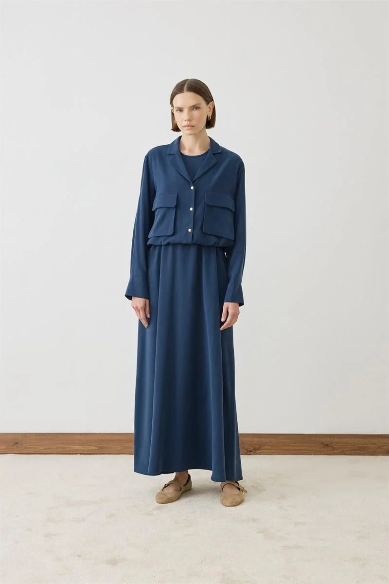 MİORİ ROME TENSEL CEKET ELBİSE MIO26K3100004