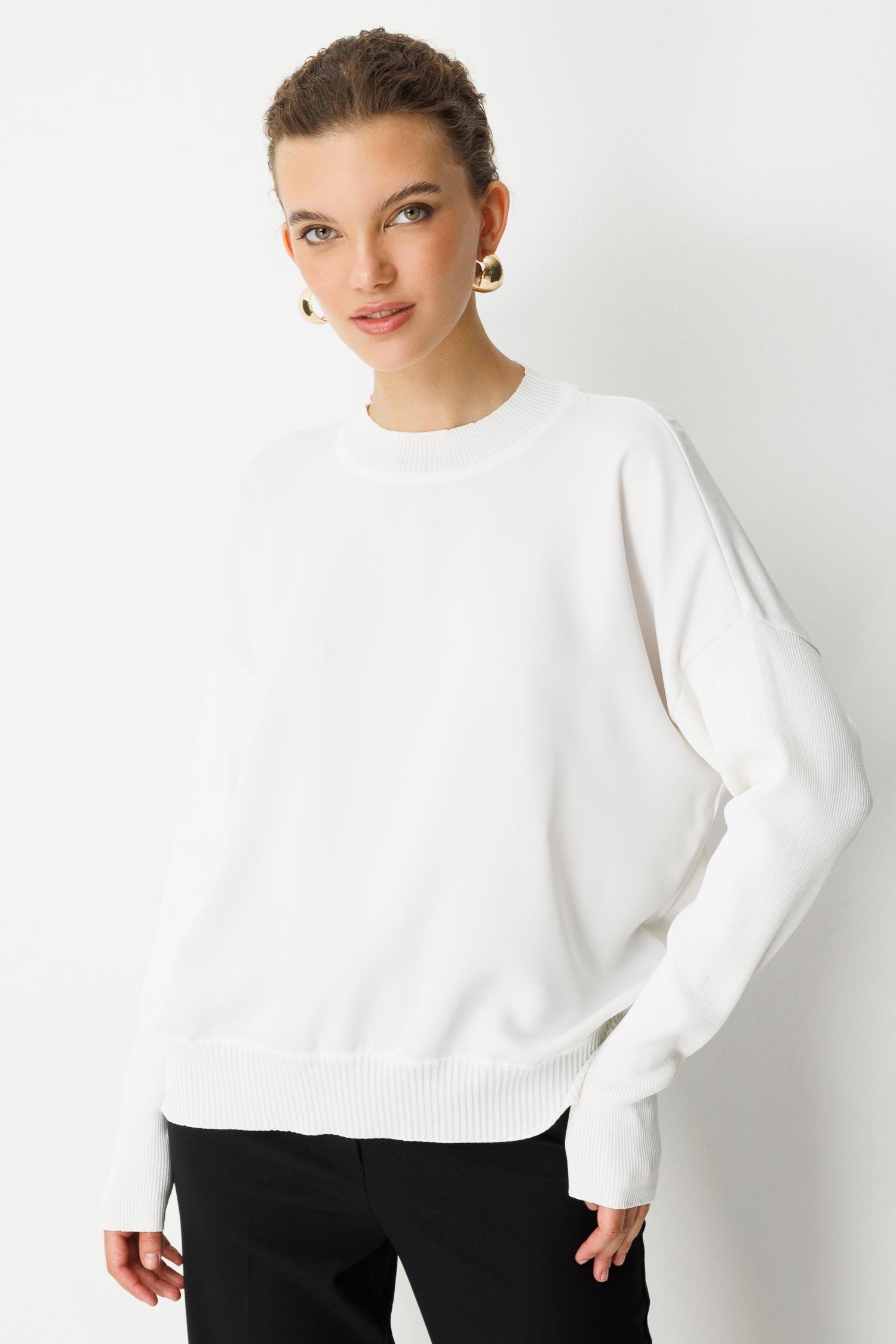 GHİSA BLUZ 26KÖRBLZ4907 - Ekru