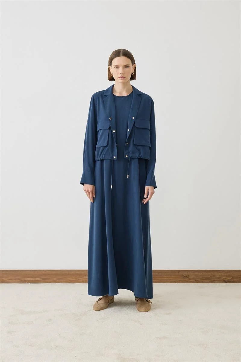 MİORİ ROME TENSEL CEKET ELBİSE MIO26K3100004