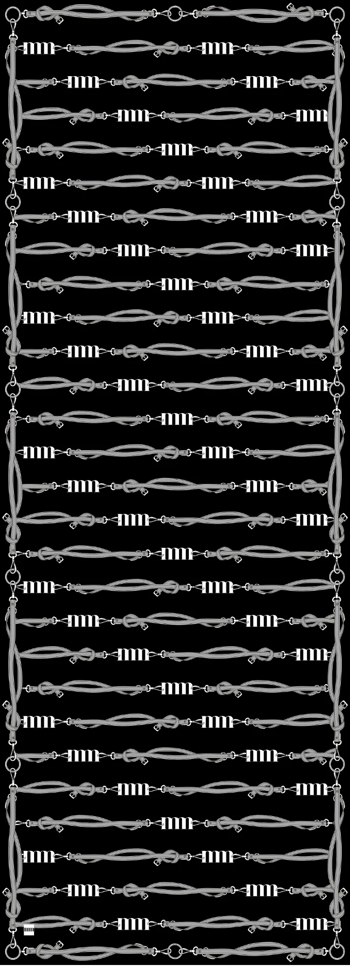 MORENOSİLK GRAY BLACK M BOND ŞAL