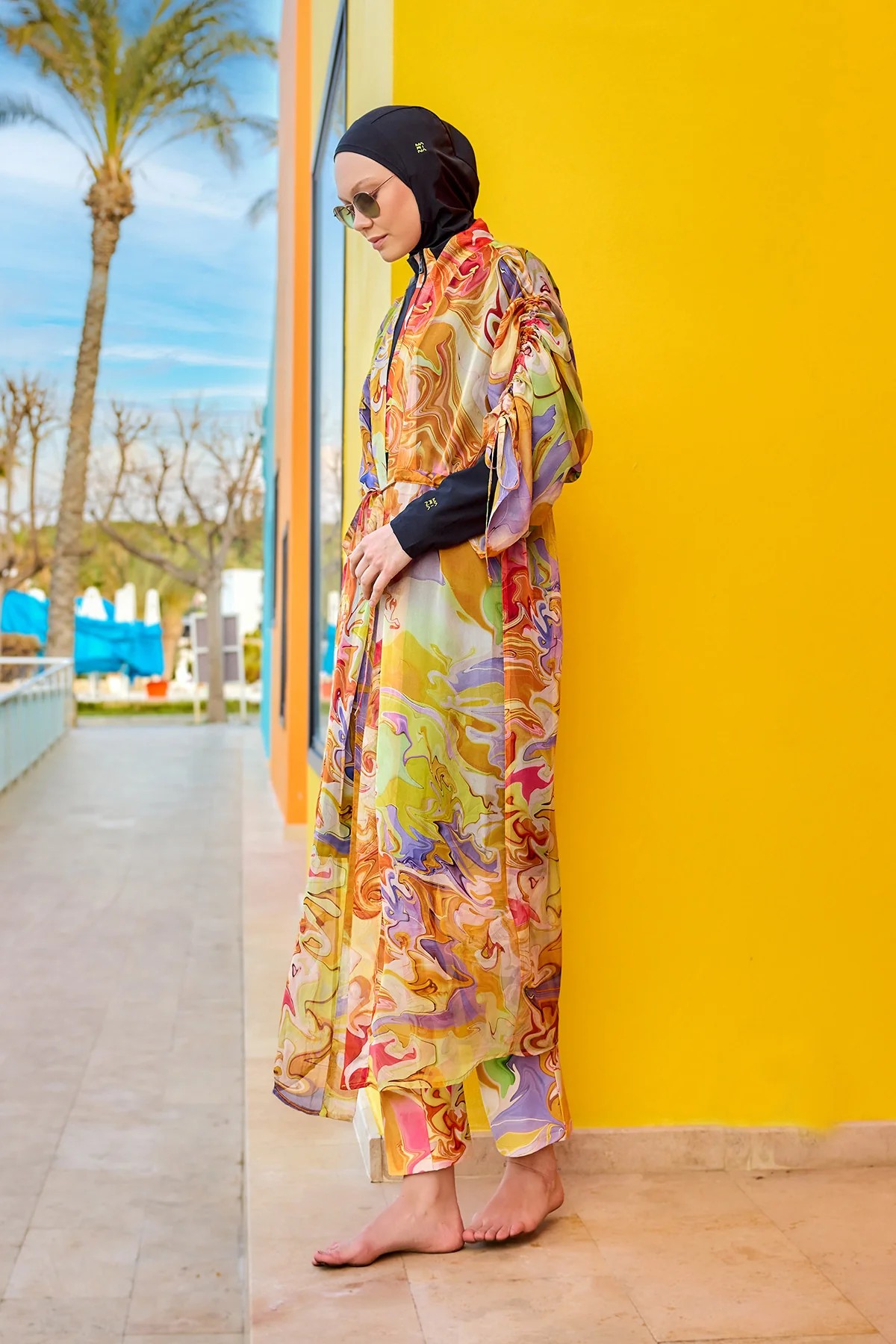 MARİNA PAREO KAFTAN