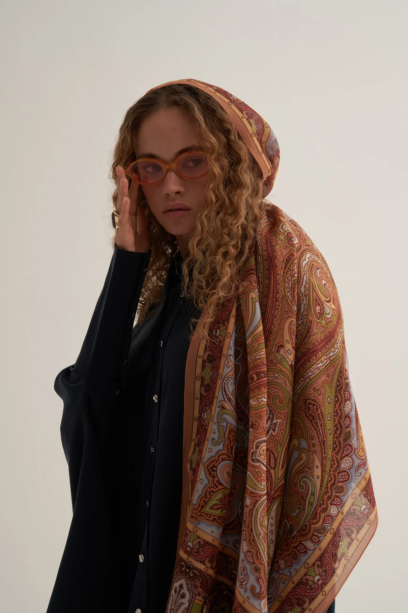 MORENOSİLK BRONZE LİORA ŞAL