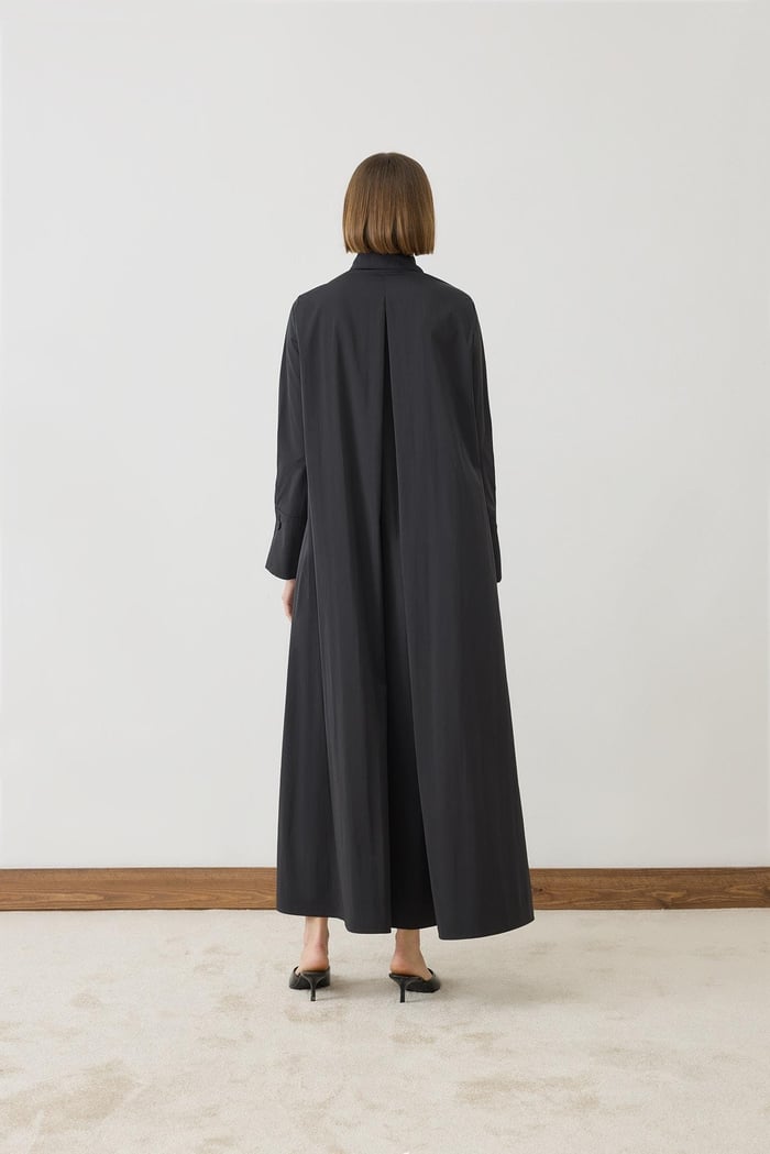 TERZİ DÜKKANI SALVE BOL KESİM GÖMLEK ELBİSE TD26K31000005