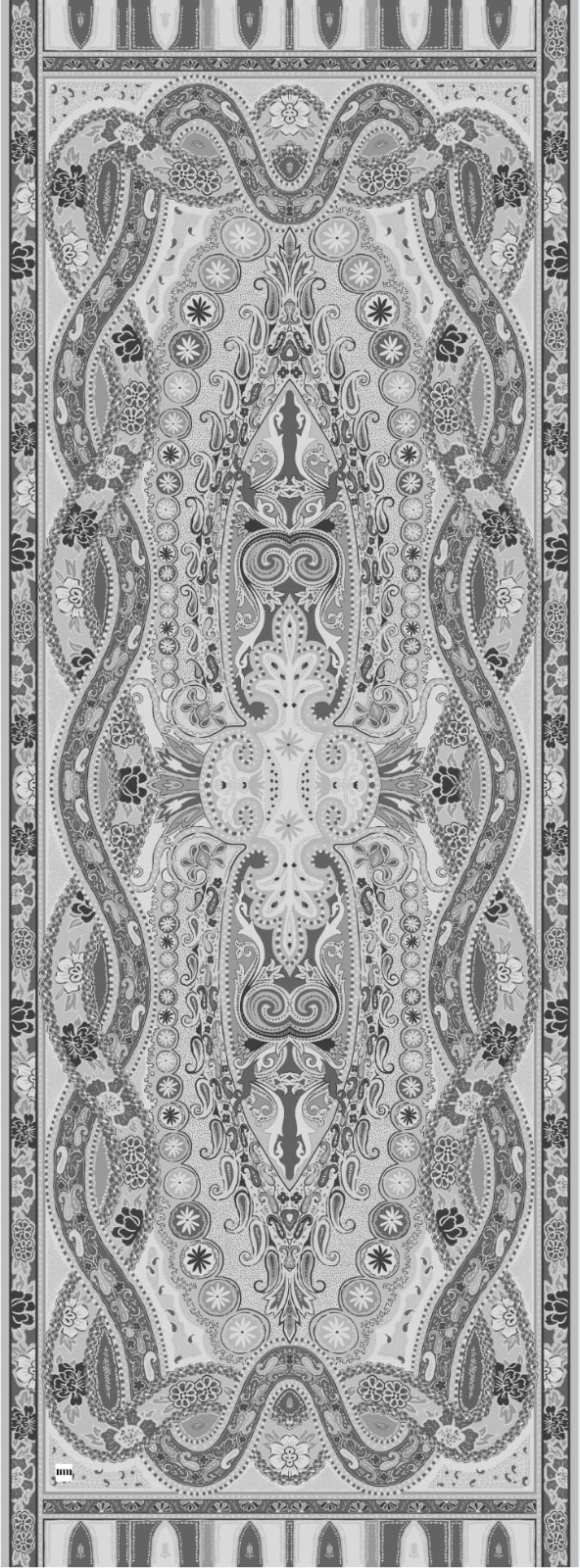 MORENOSİLK SİLVER MİST ŞAL