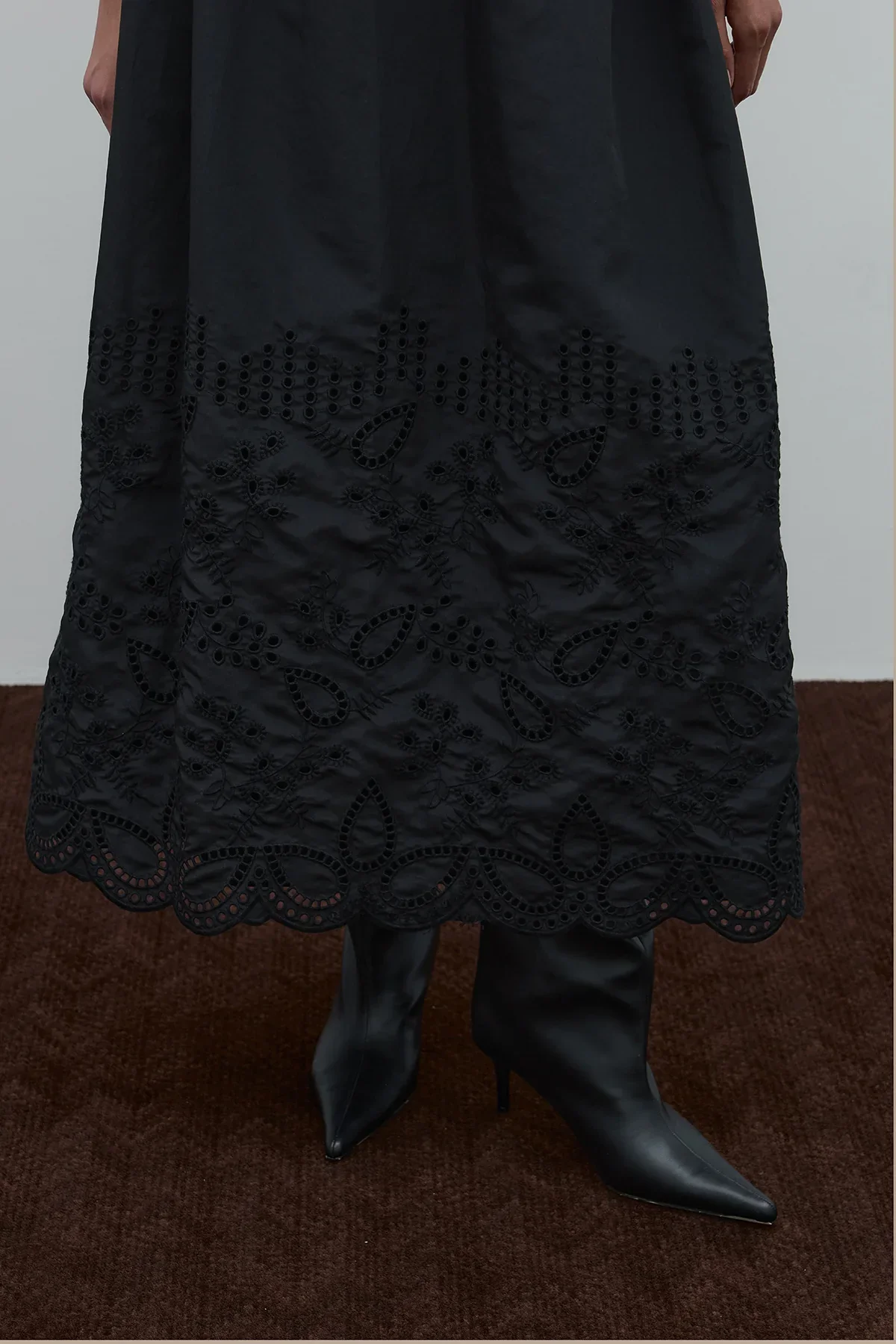 CLANDE POPLİN BRODE CEPLİ GÖMLEK 3021