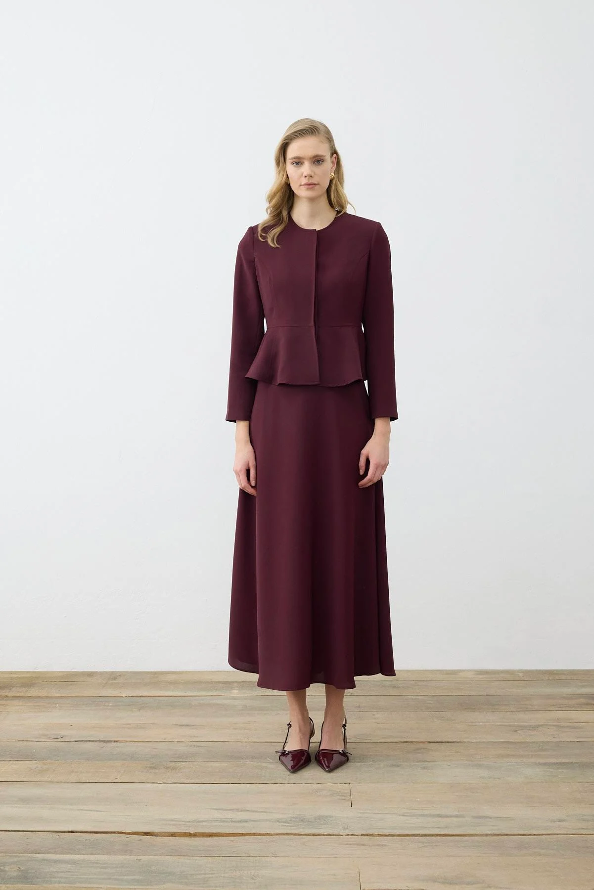 MİORİ FEMME CEKET ETEK KREP TAKIM MIO26Y0500002