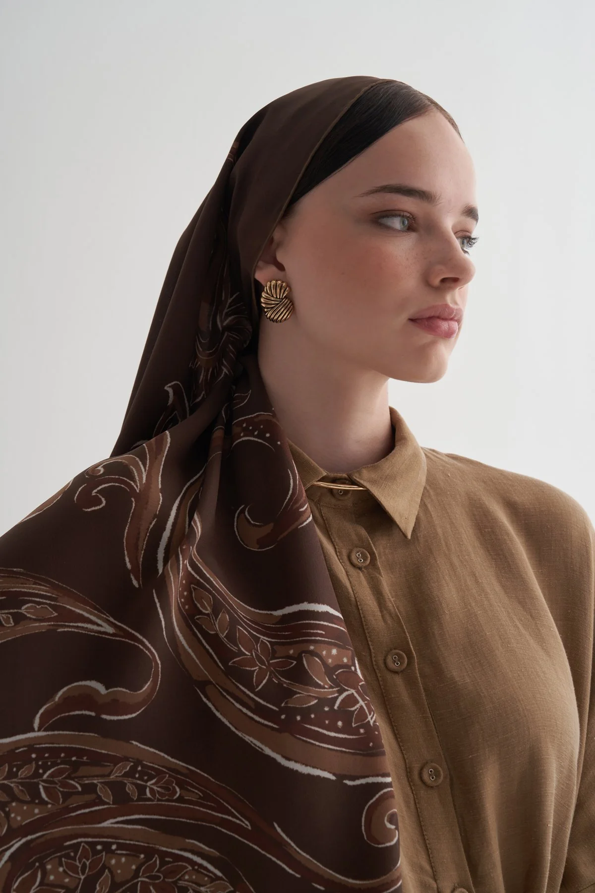 MORENOSİLK MOCHA BLOOM ŞAL