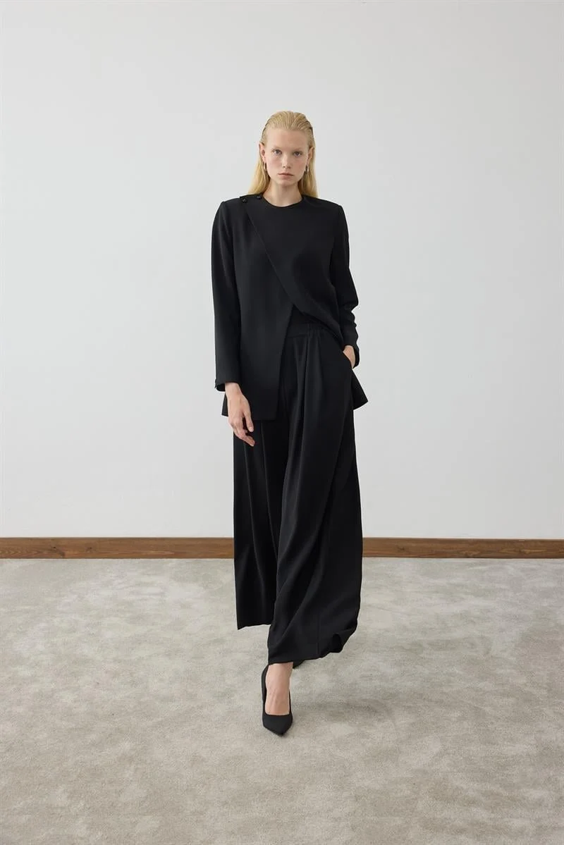 MİORİ REVİA CEKET PANTOLON KREP TAKIM MIO26K0500002