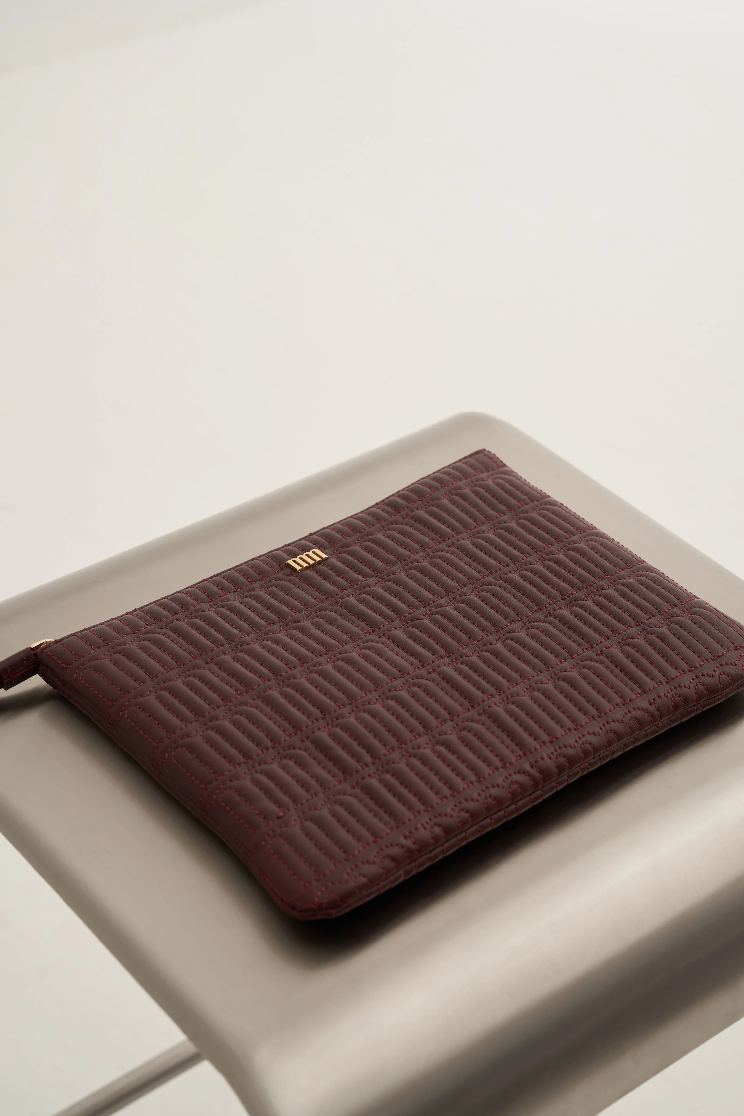MORENO BORDEAUX CLUTCH ÇANTA