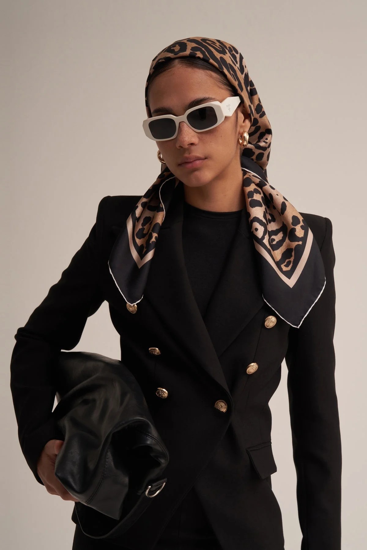 MORENOSİLK LEOPARD SCARF EŞARP