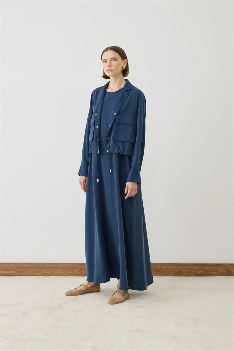 MİORİ ROME TENSEL CEKET ELBİSE MIO26K3100004