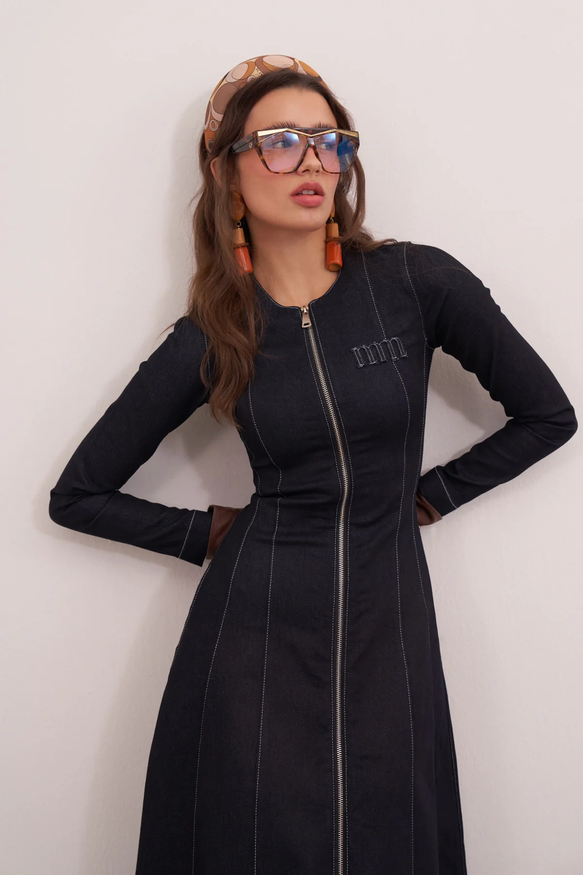 MORENOSİLK DENİM EBİSE