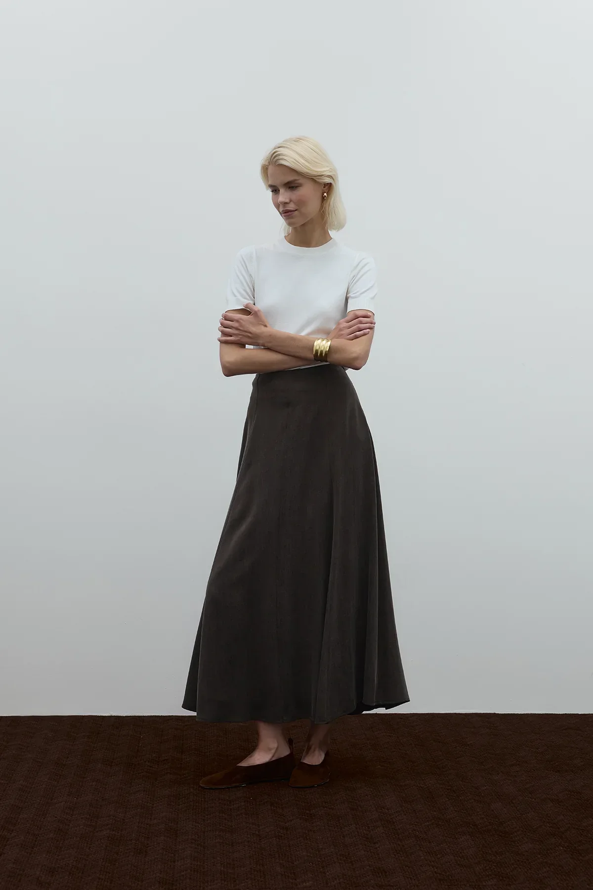 CLANDE İPEK CUPRO GODELİ ETEK 2006