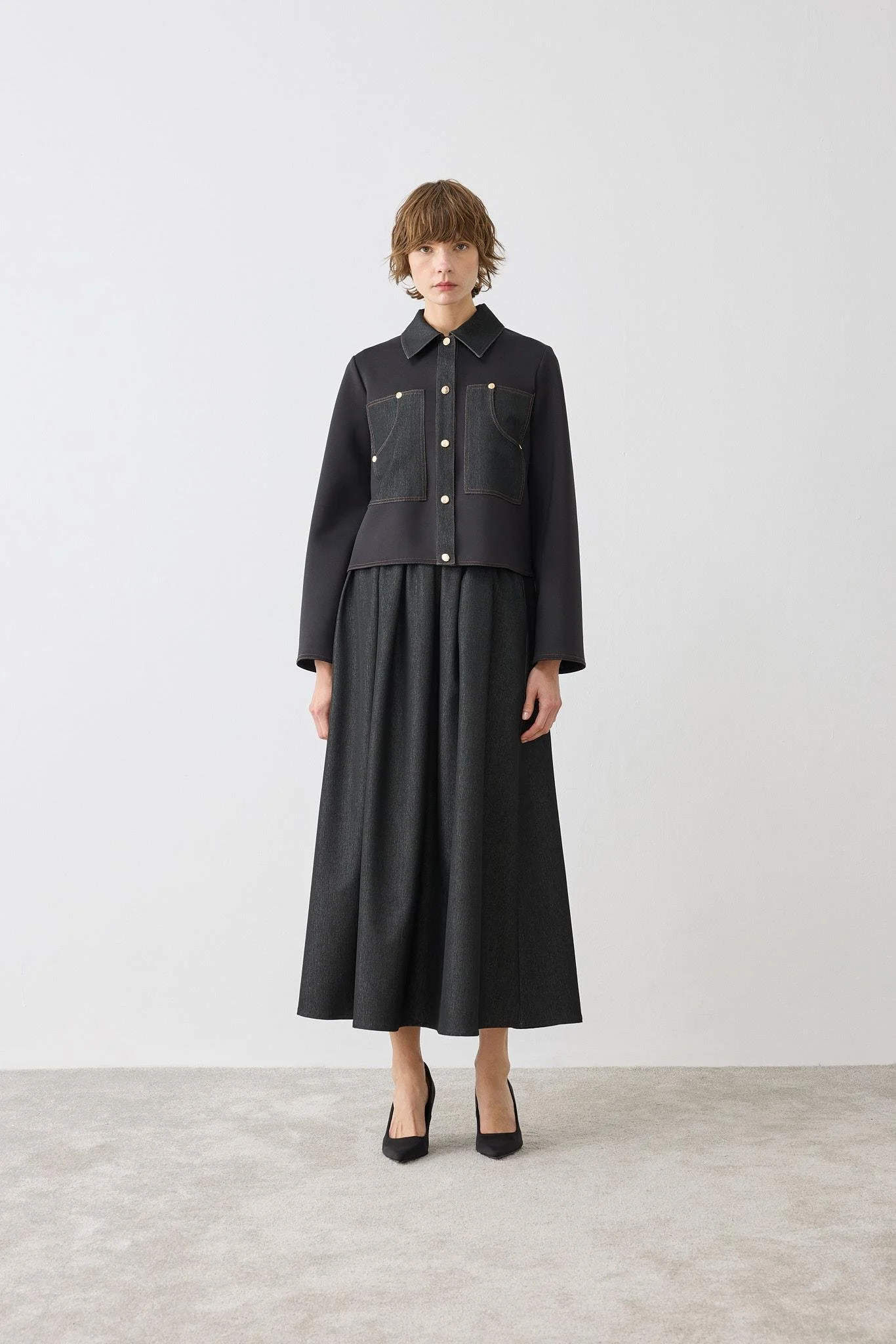 MİORİ AMİRA DENİM ETEKLİ TAKIM MIO26K0500003