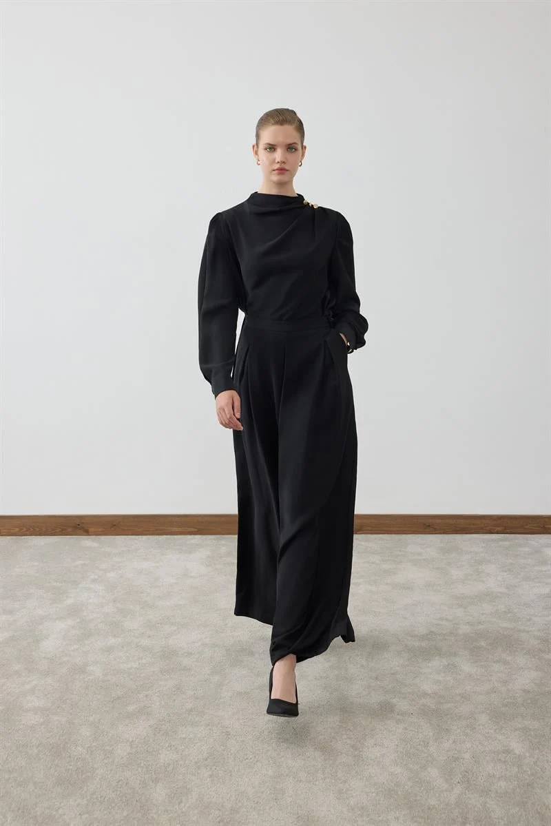 MİORİ BOİS PANTOLONLU KREP TAKIM MIO26Y0500004