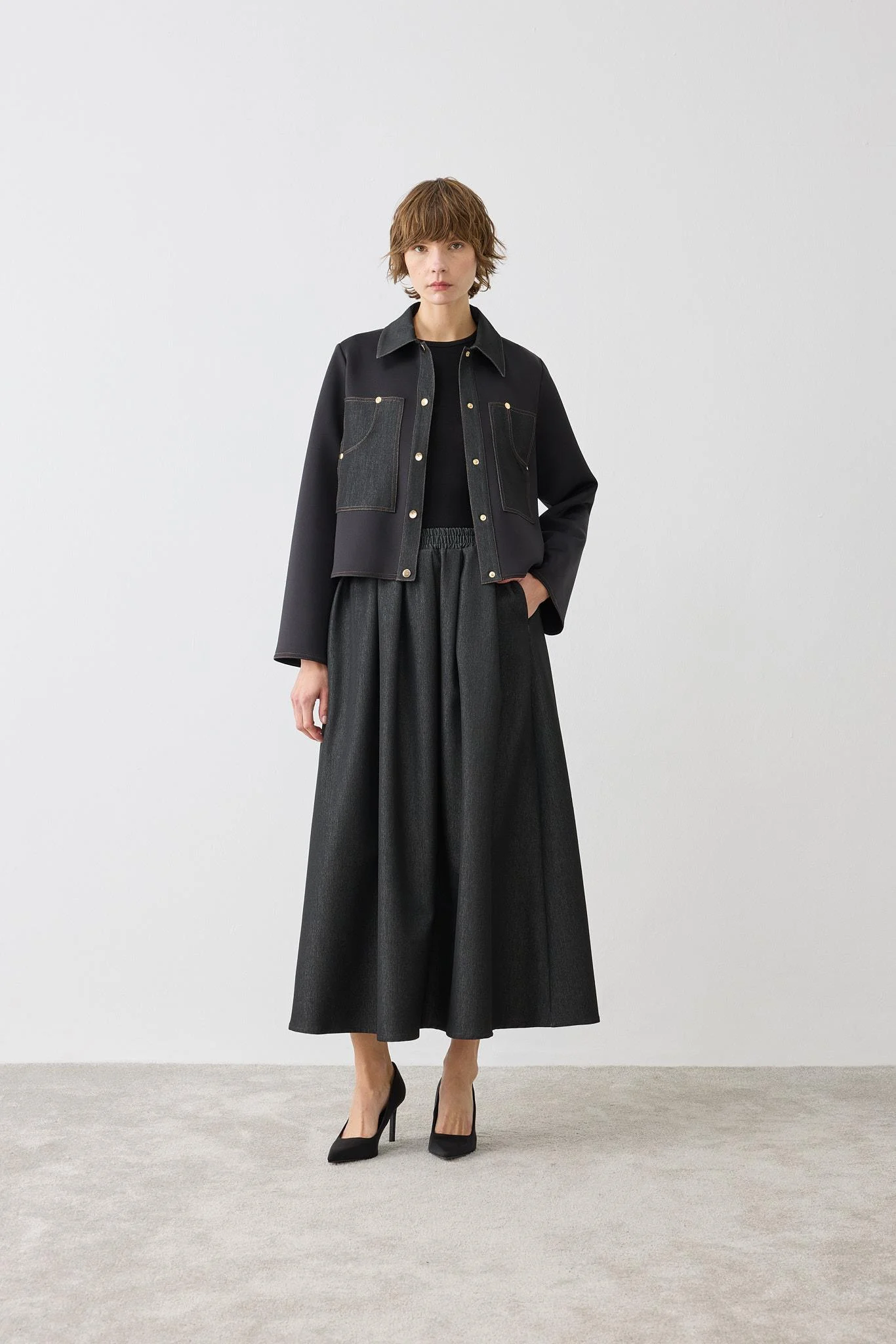 MİORİ AMİRA DENİM ETEKLİ TAKIM MIO26K0500003