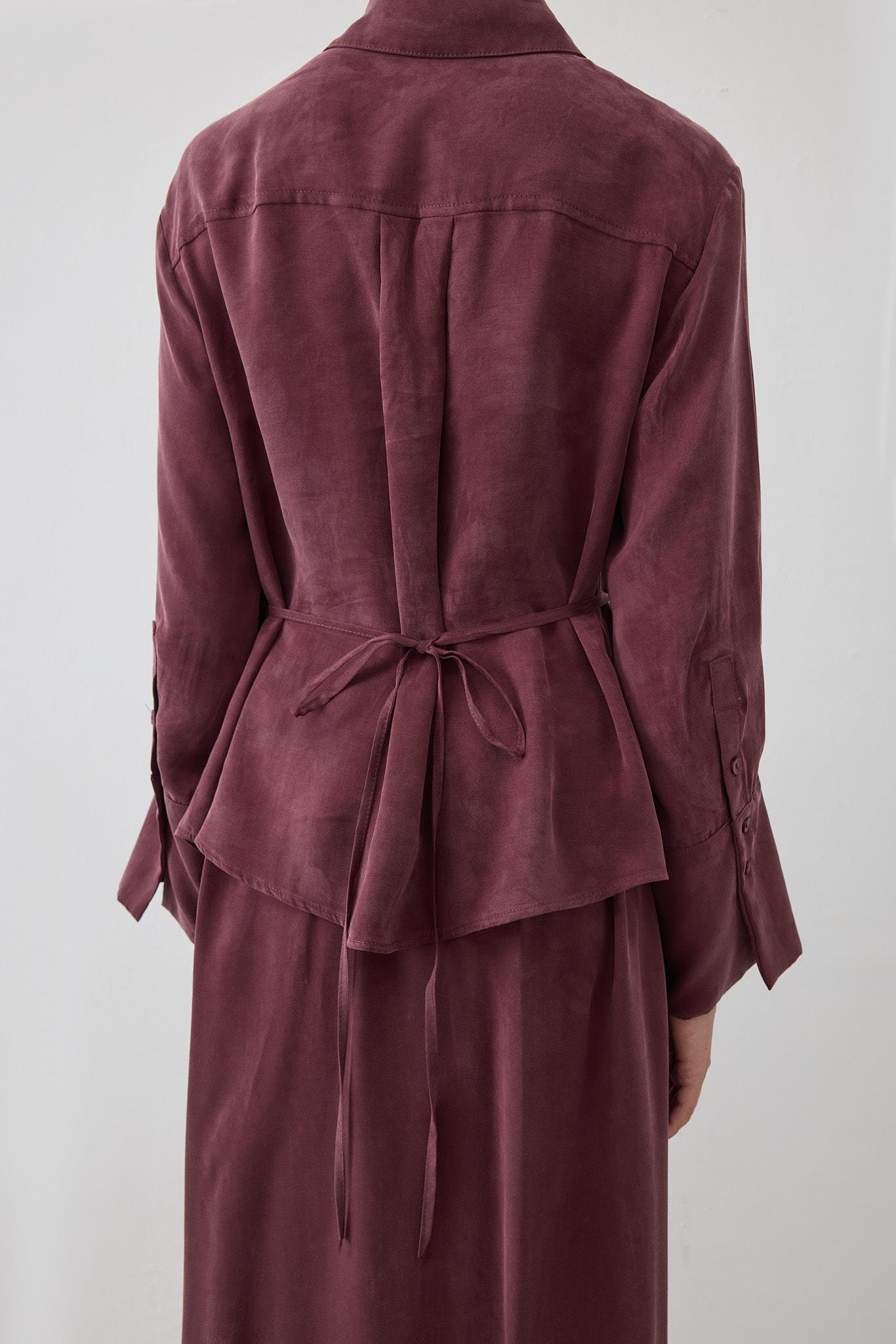 TERZİ DÜKKANI SOLE TAŞLANMIŞ İPEK BAĞLAMALI ETEKLİ TAKIM TD25Y05033091