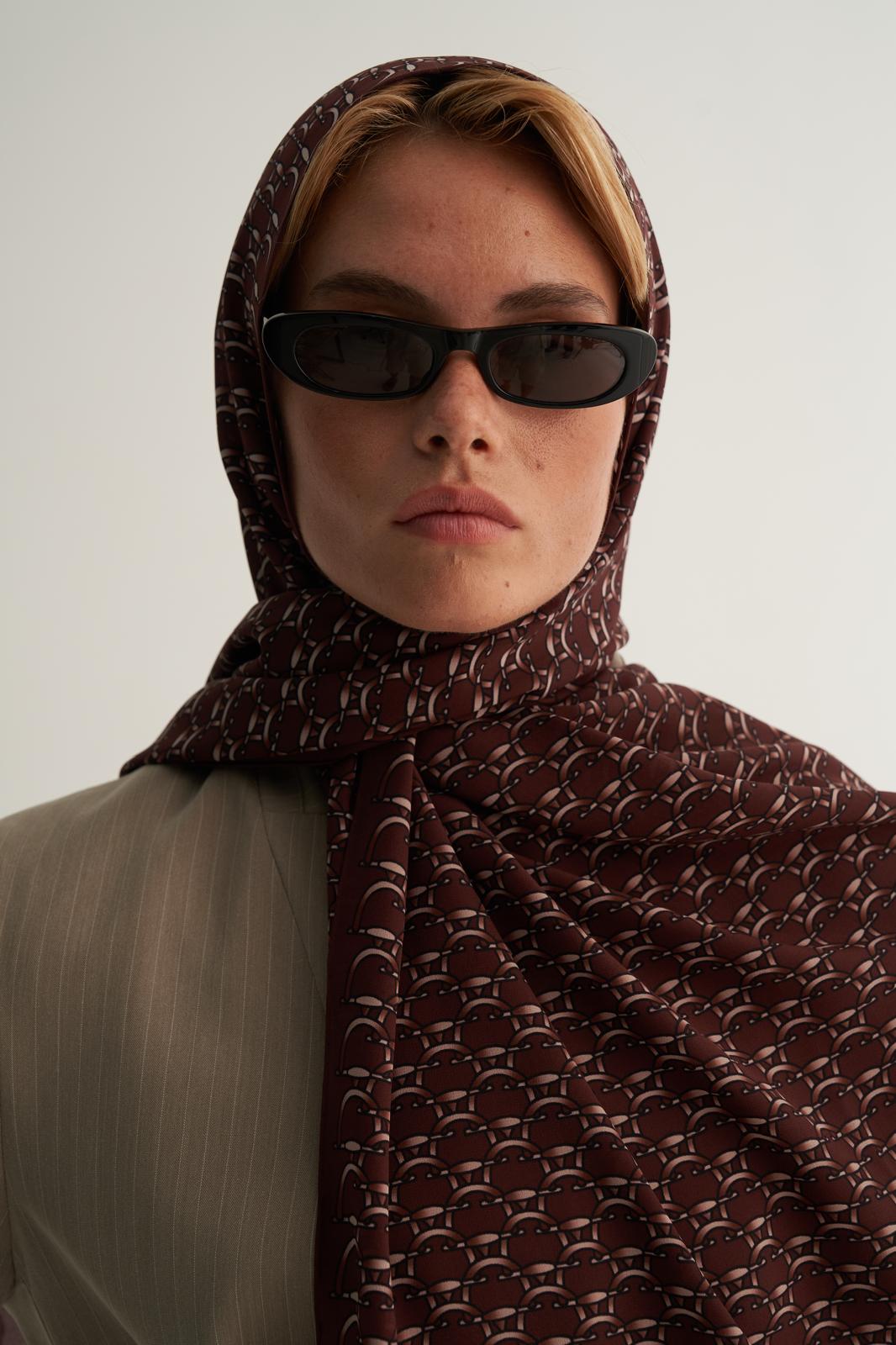 MORENOSİLK BORDEAUX LOOP ŞAL